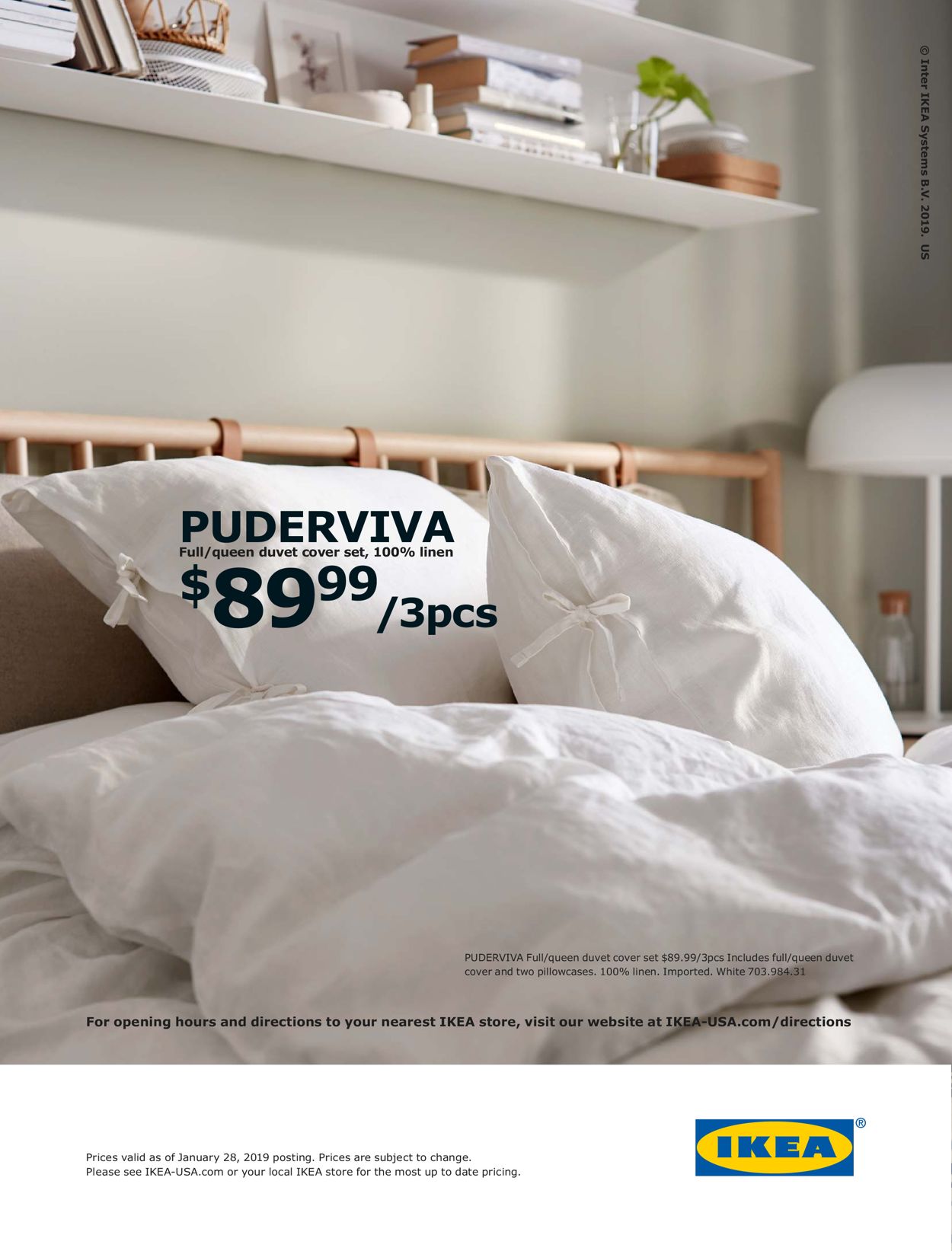 IKEA Ad from 01/01/2019