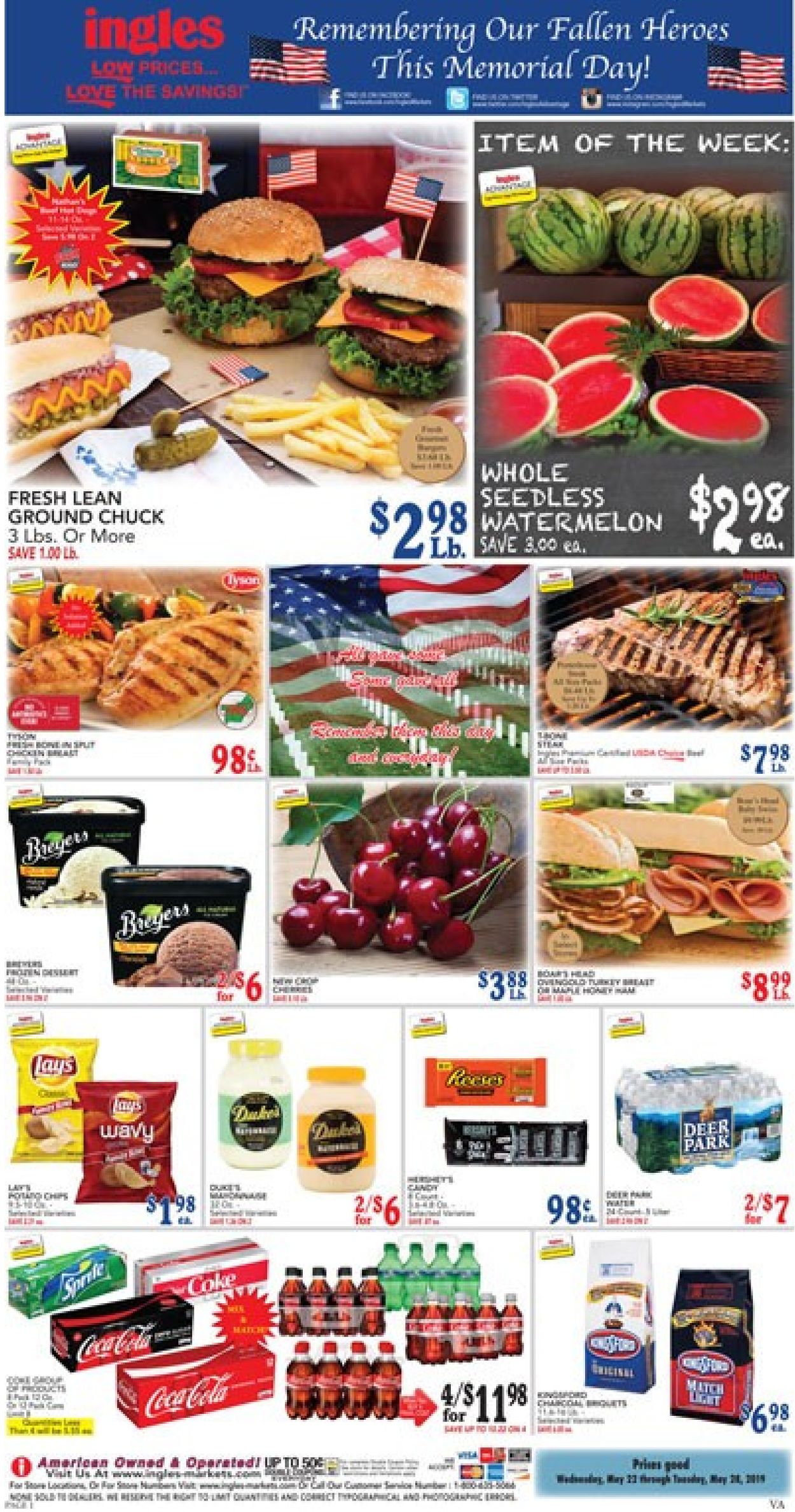 Ingles Ad from 05/22/2019