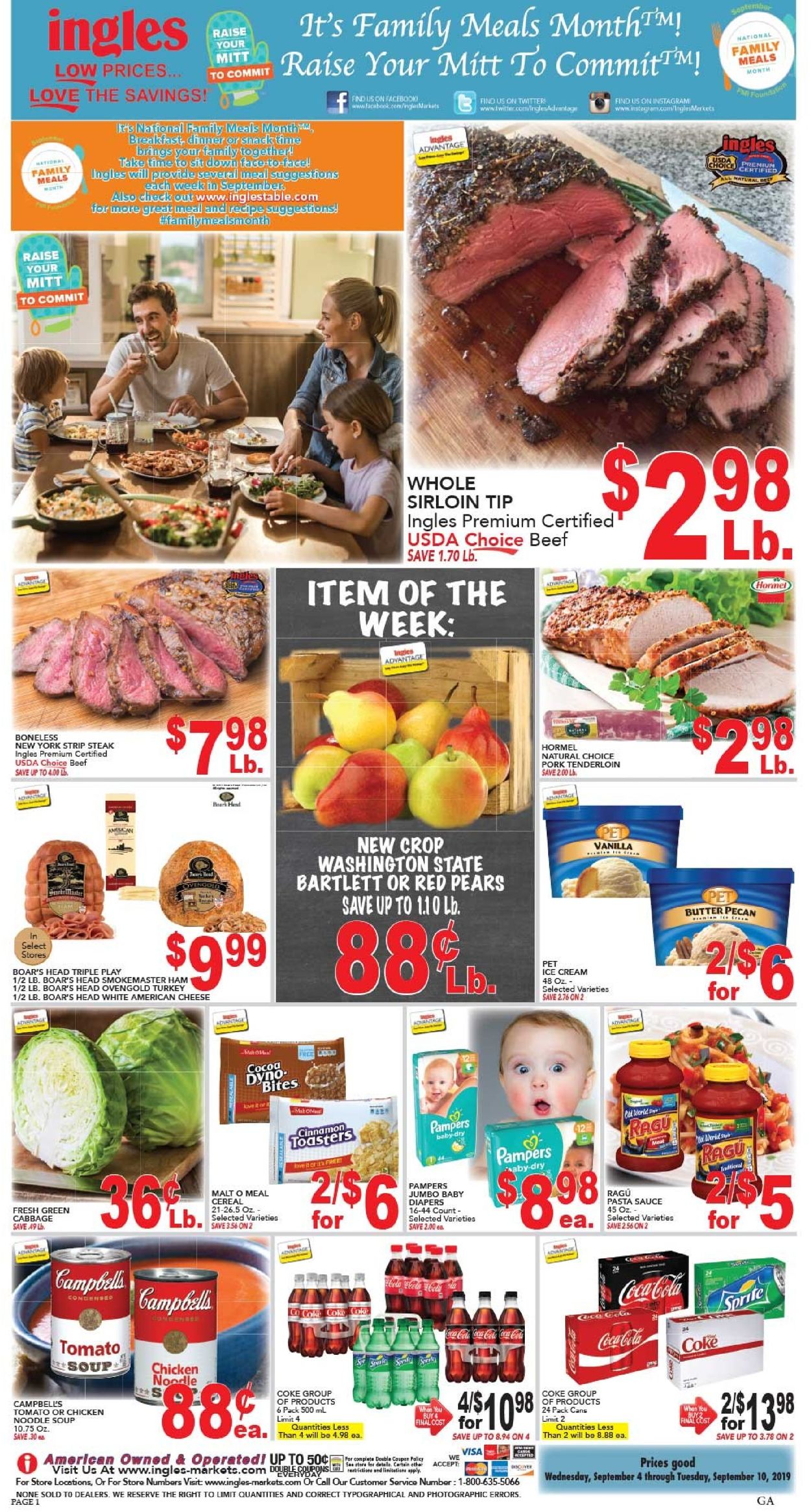 Ingles Ad from 09/04/2019