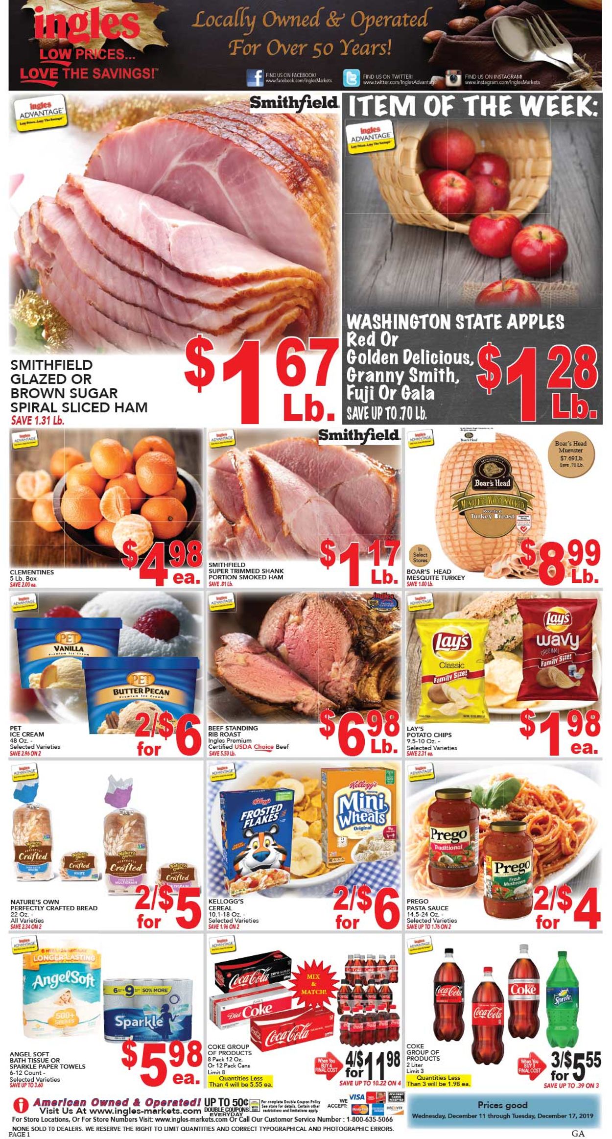 Ingles Ad from 12/11/2019