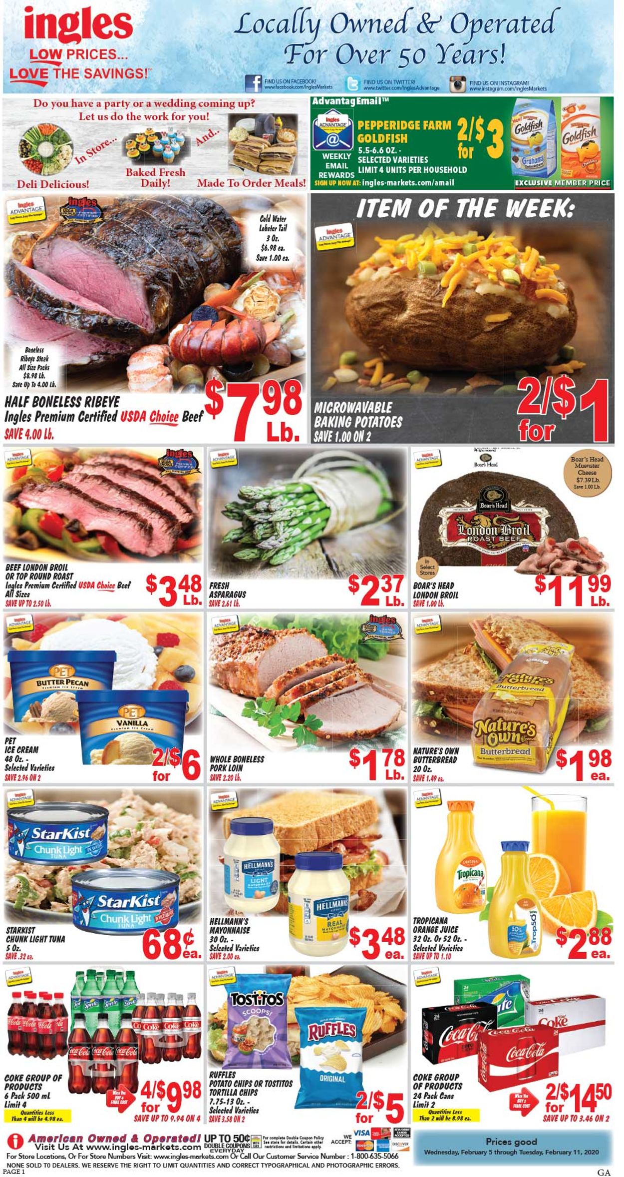 Ingles Ad from 02/05/2020