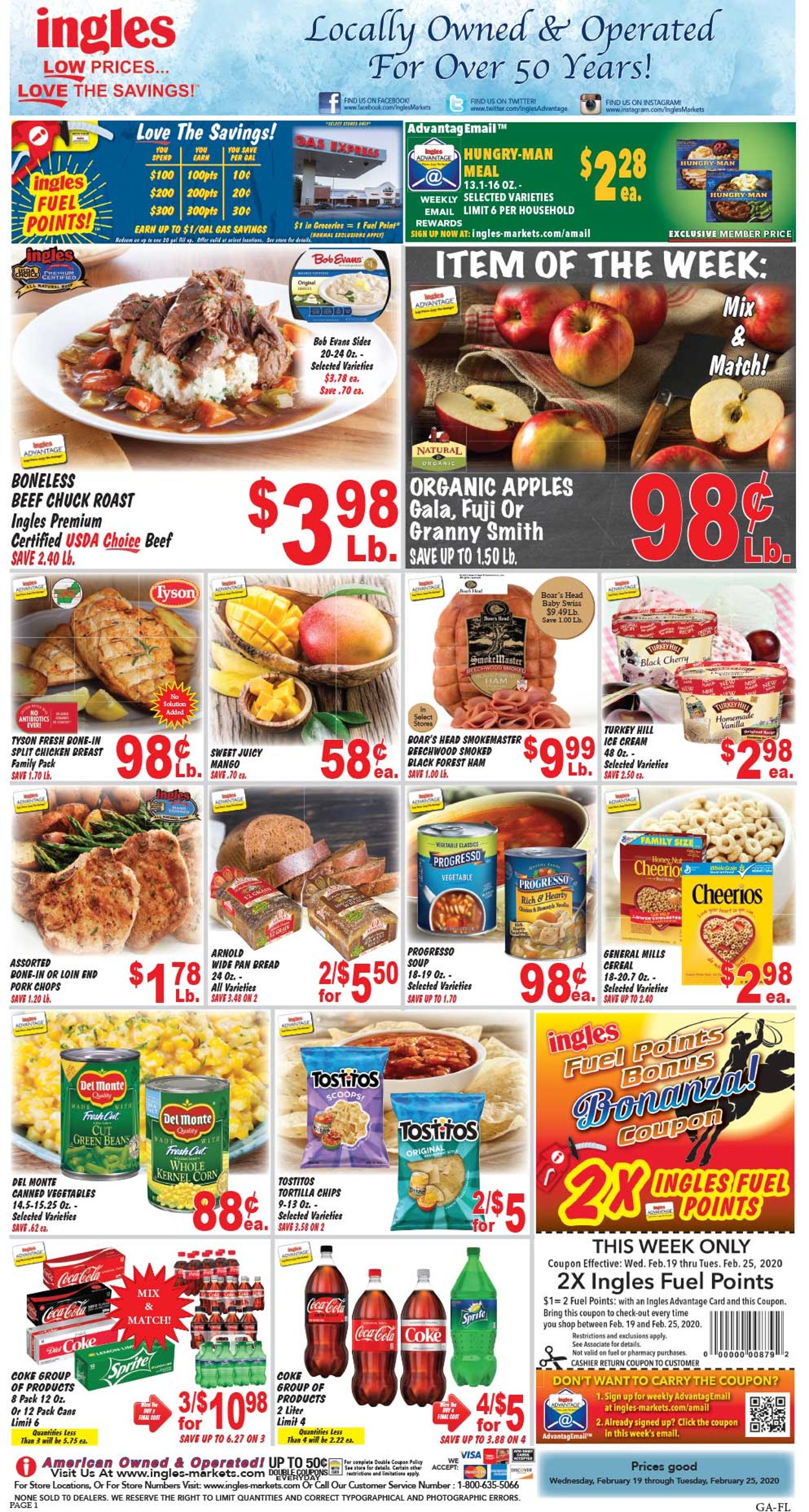 Ingles Ad from 02/19/2020