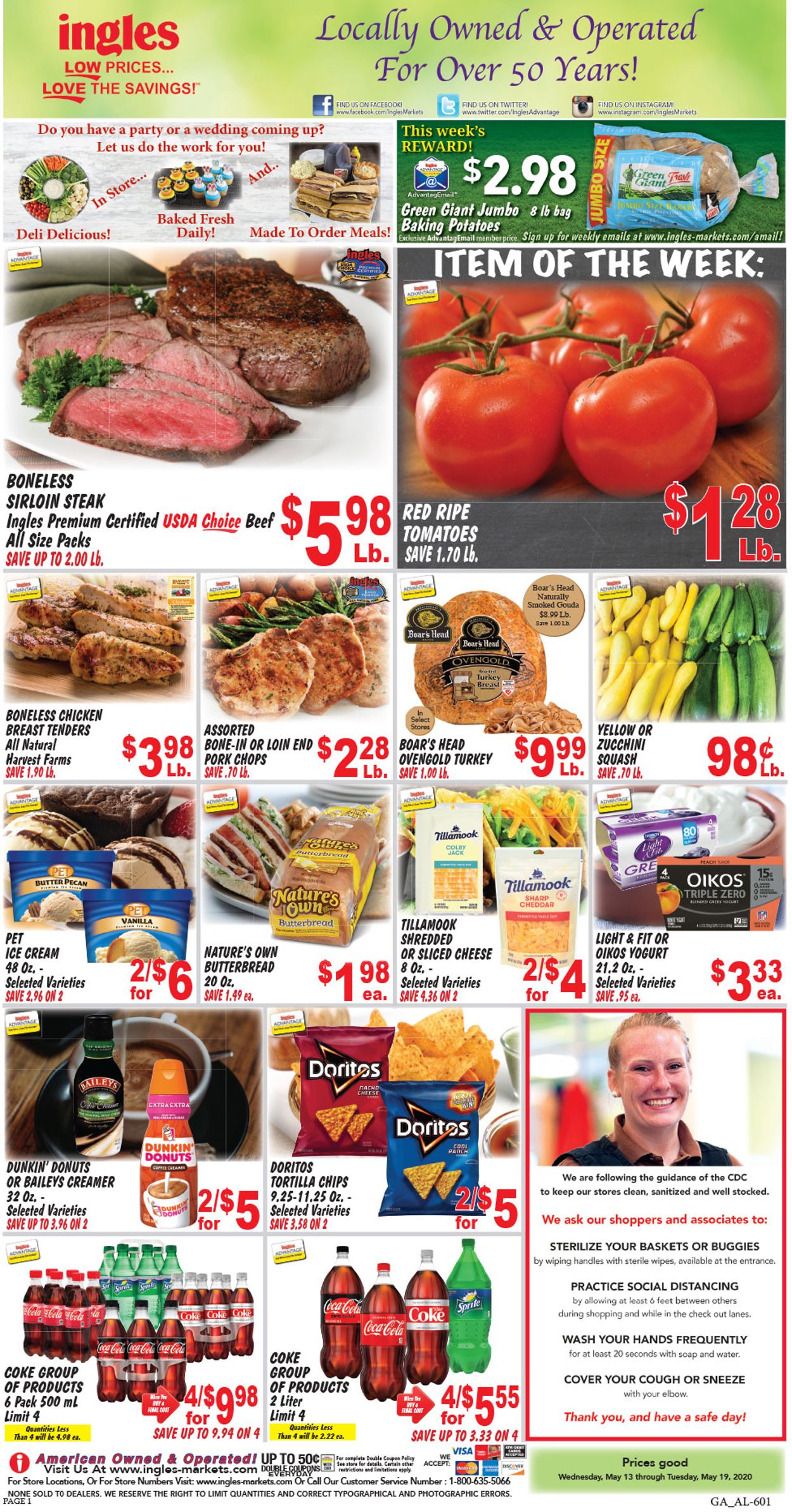 Ingles Ad from 05/13/2020