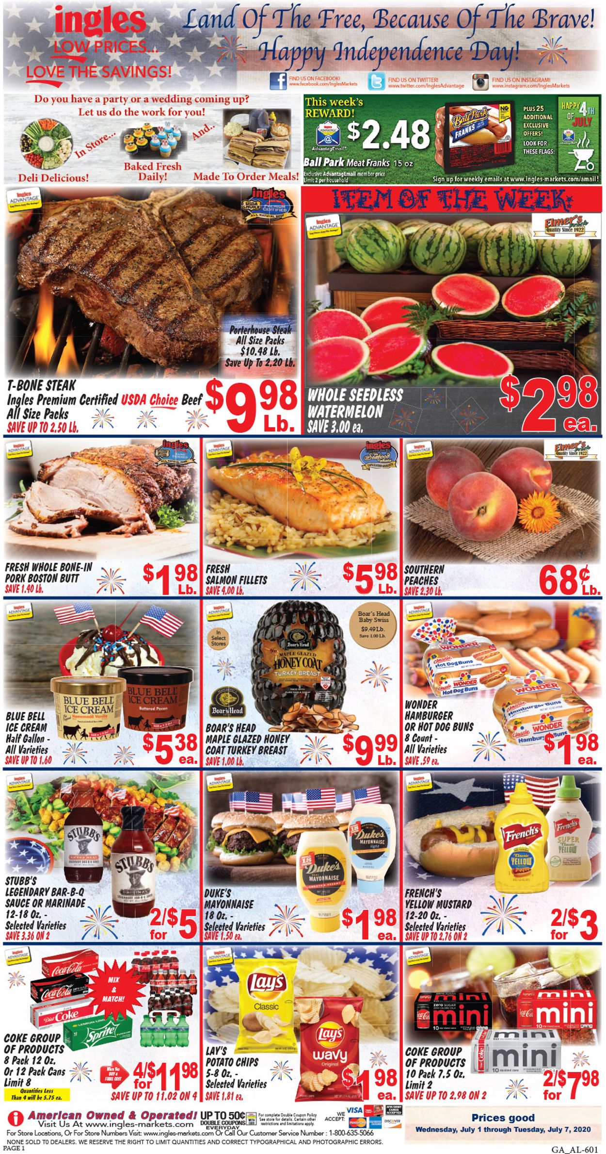 Ingles Ad from 07/01/2020
