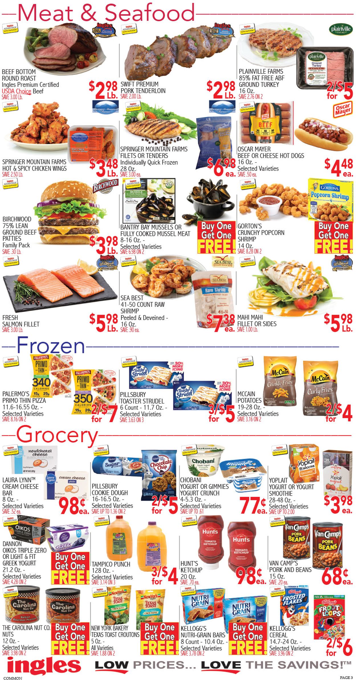 Ingles Ad from 08/26/2020