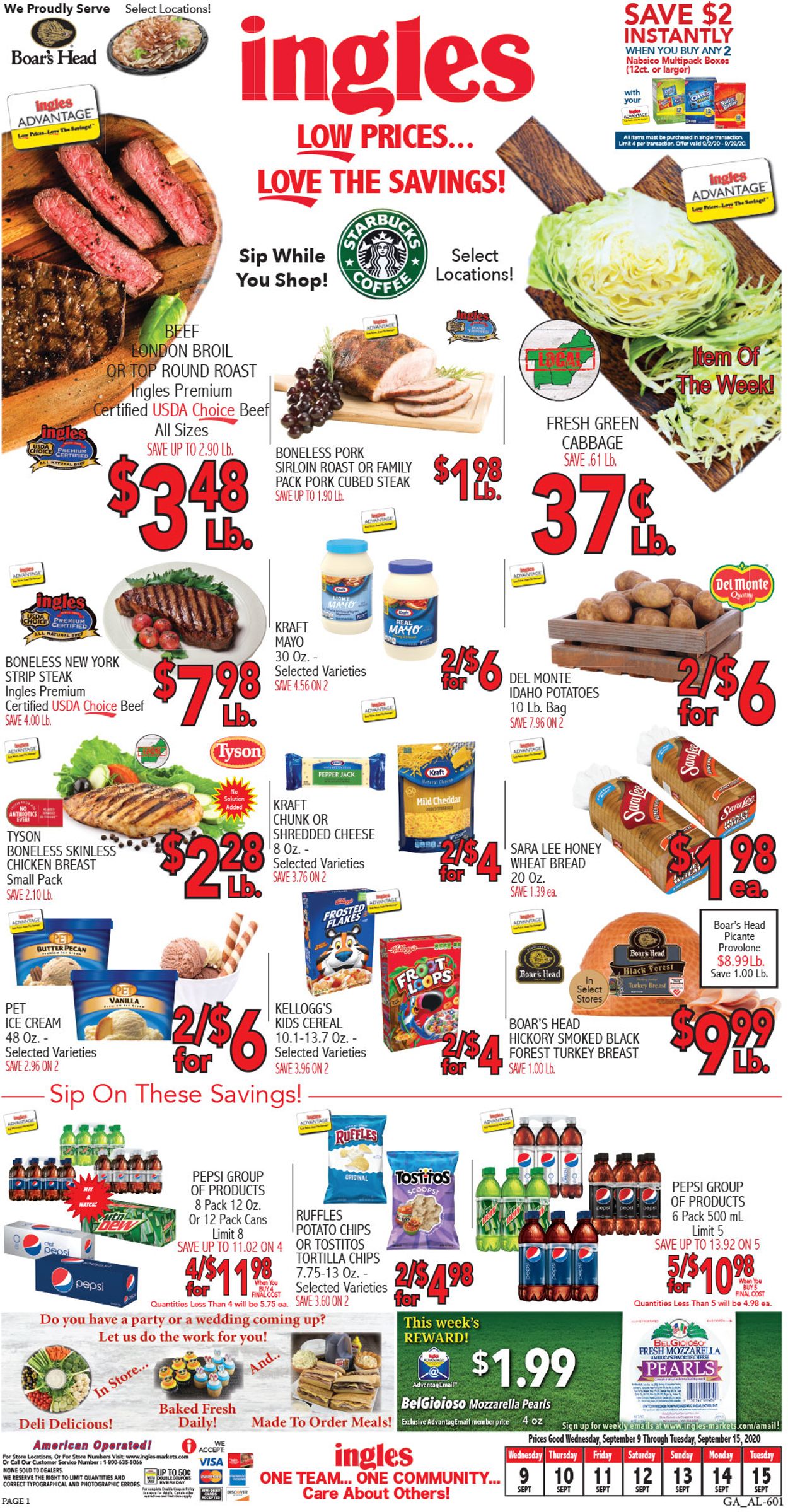 Ingles Ad from 09/09/2020