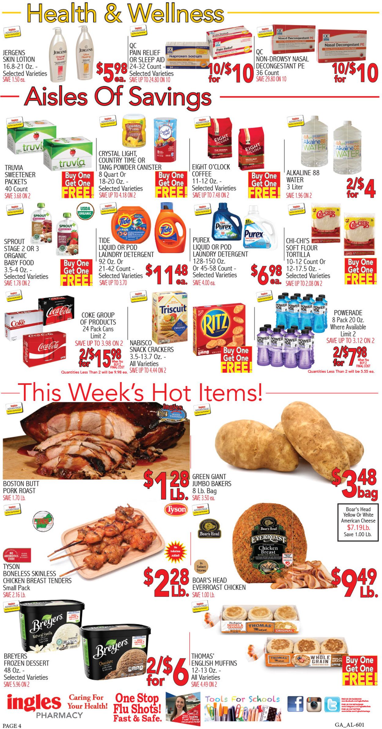 Ingles Ad from 01/27/2021
