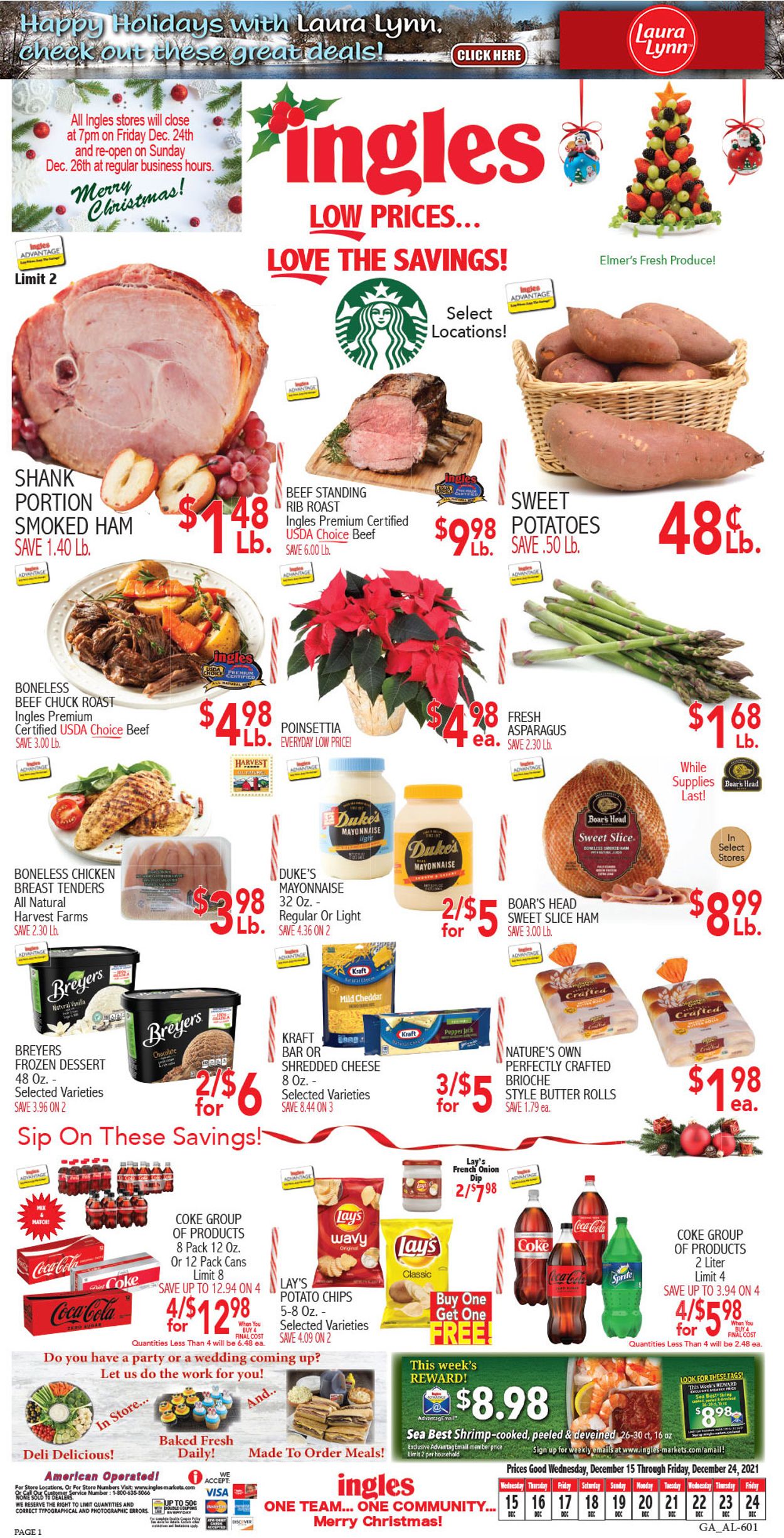Ingles Ad from 12/15/2021