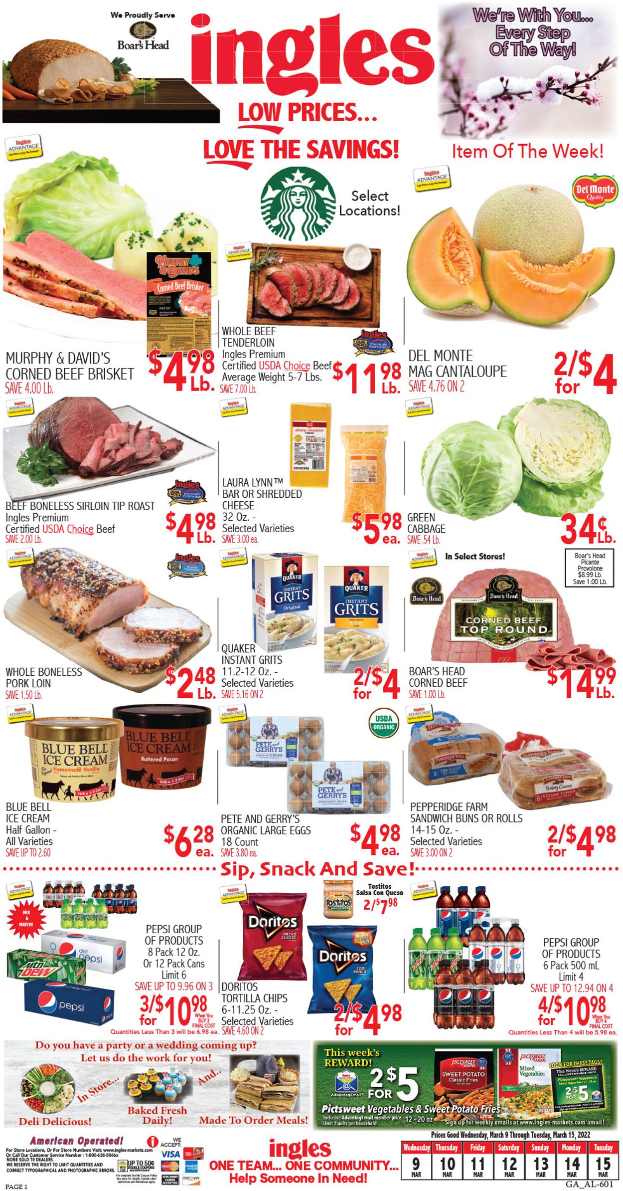 Ingles Ad from 03/09/2022