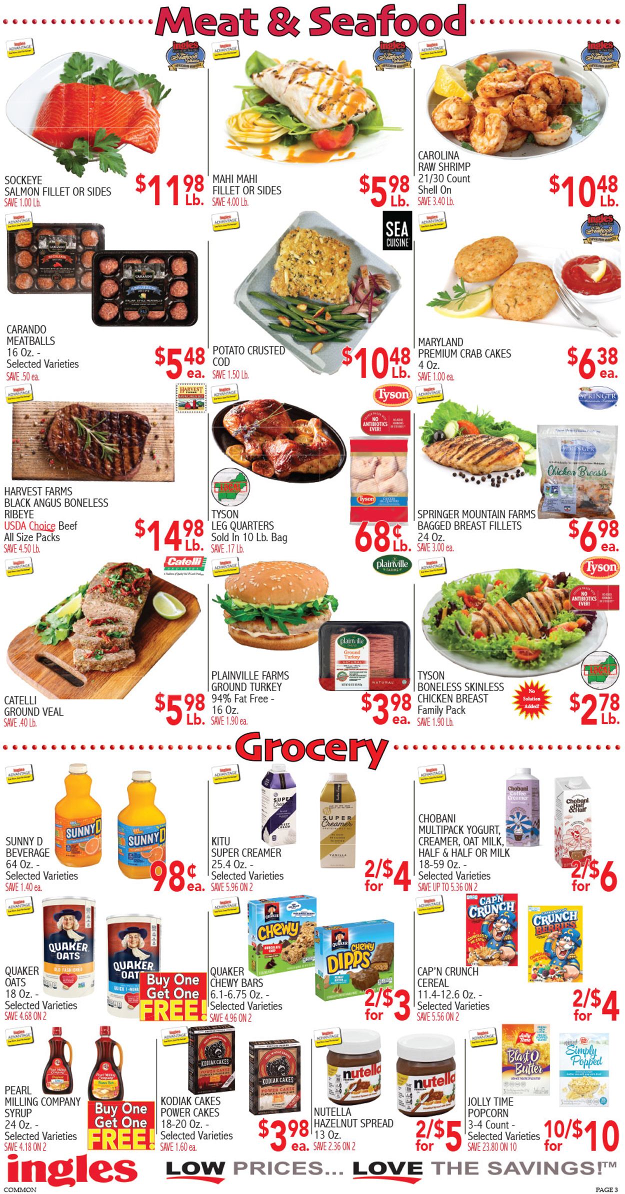 Ingles Ad from 03/09/2022