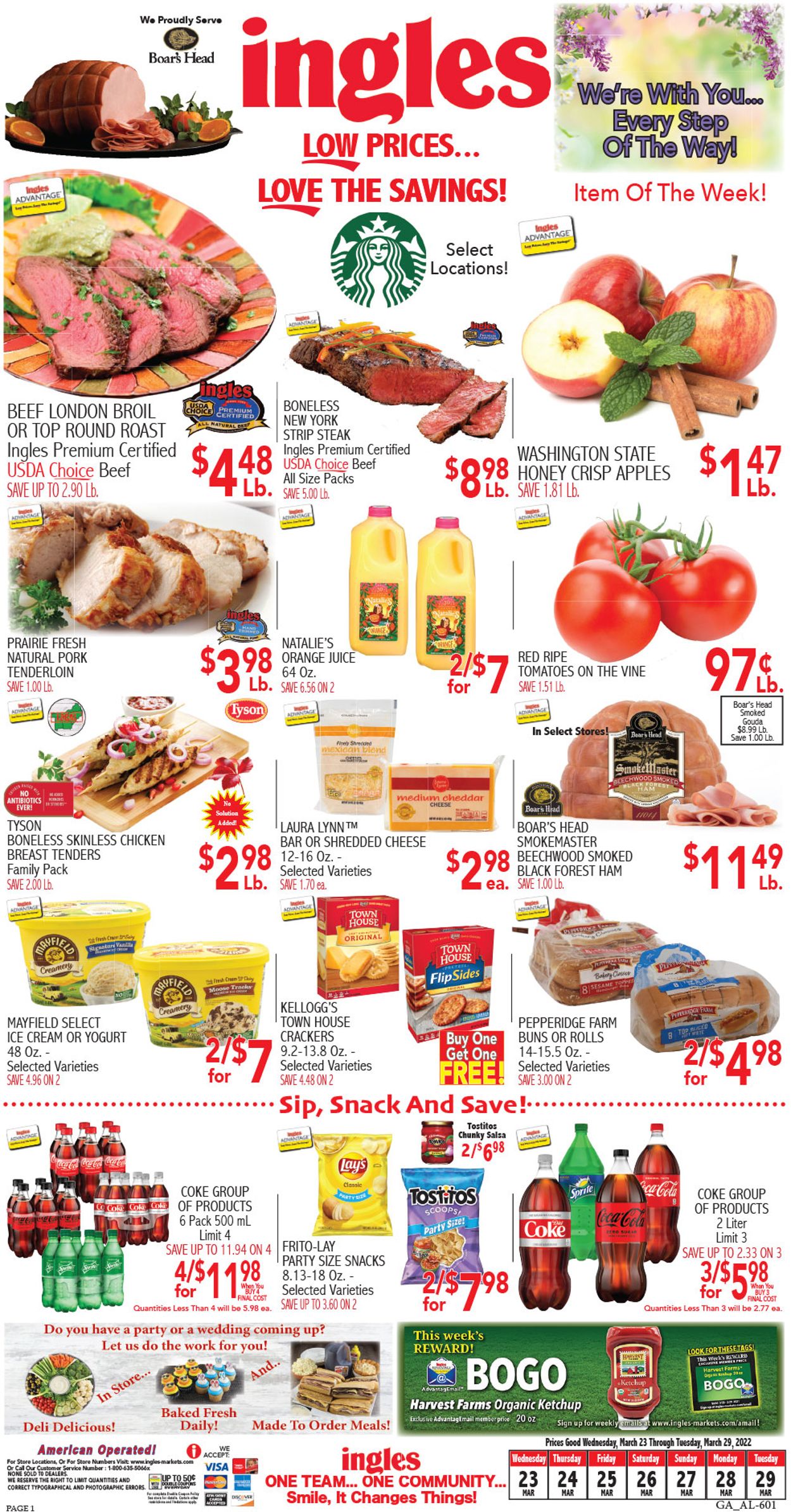 Ingles Ad from 03/23/2022
