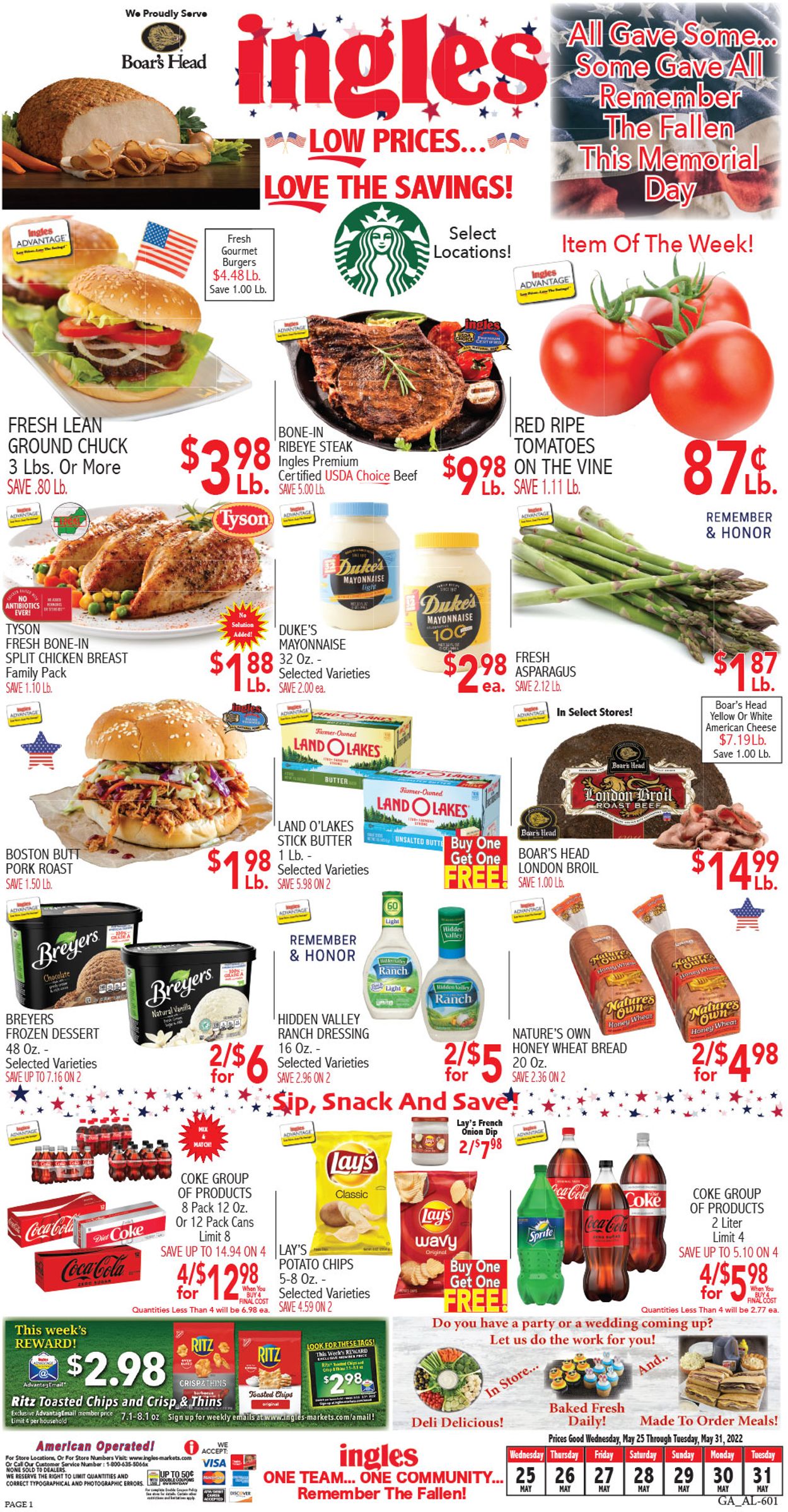 Ingles Ad from 05/25/2022