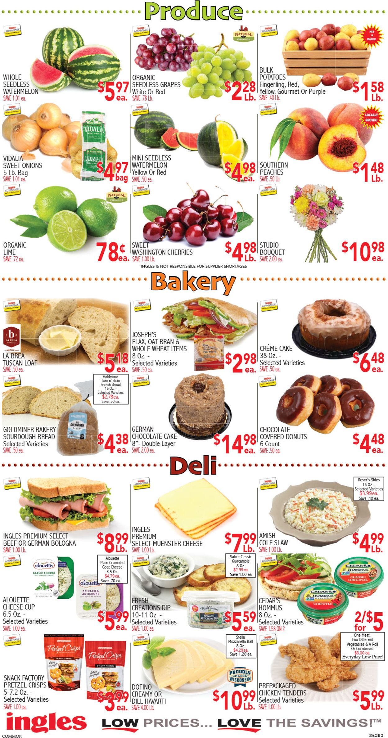 Ingles Ad from 06/22/2022
