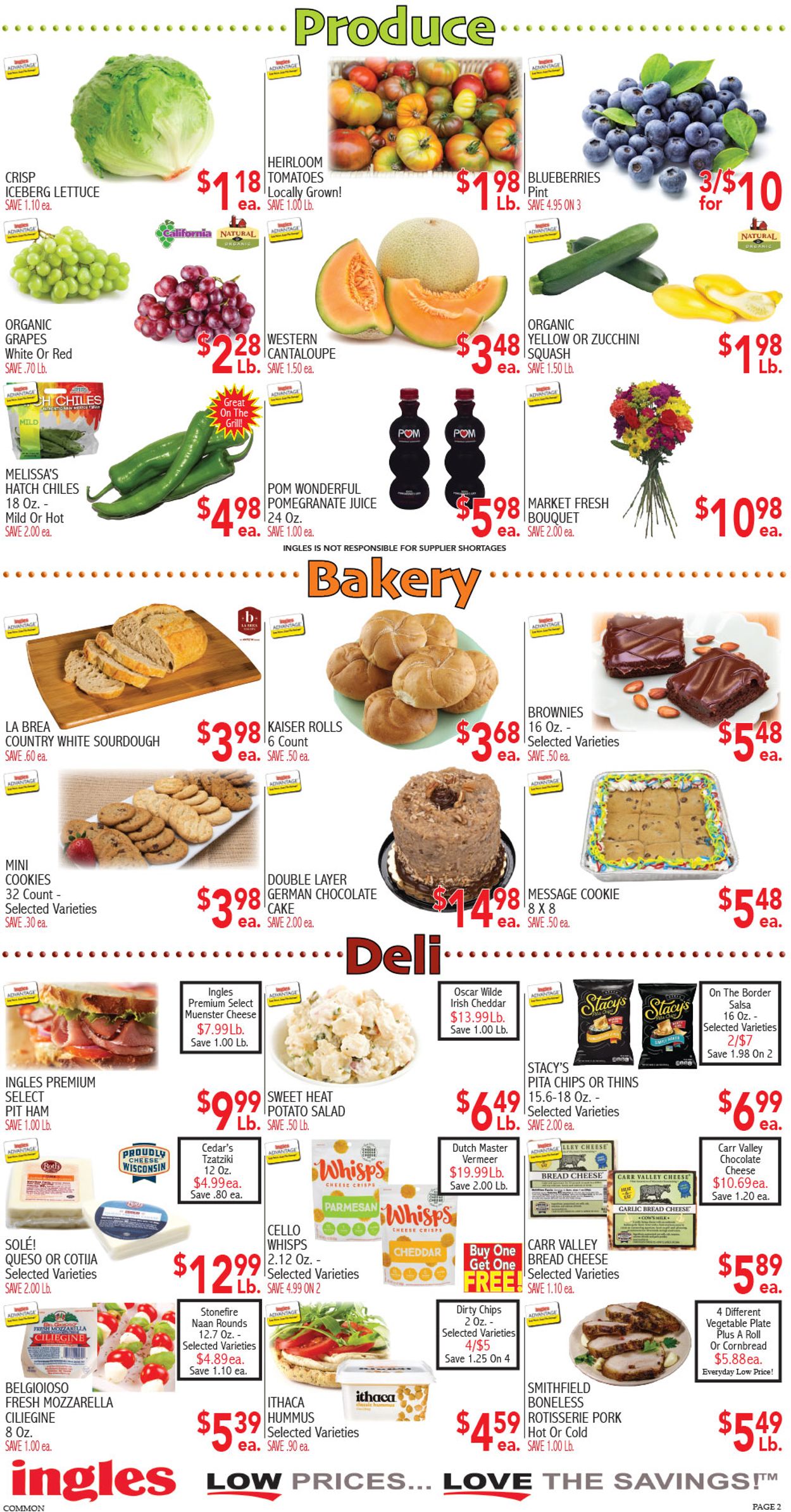 Ingles Ad from 08/03/2022