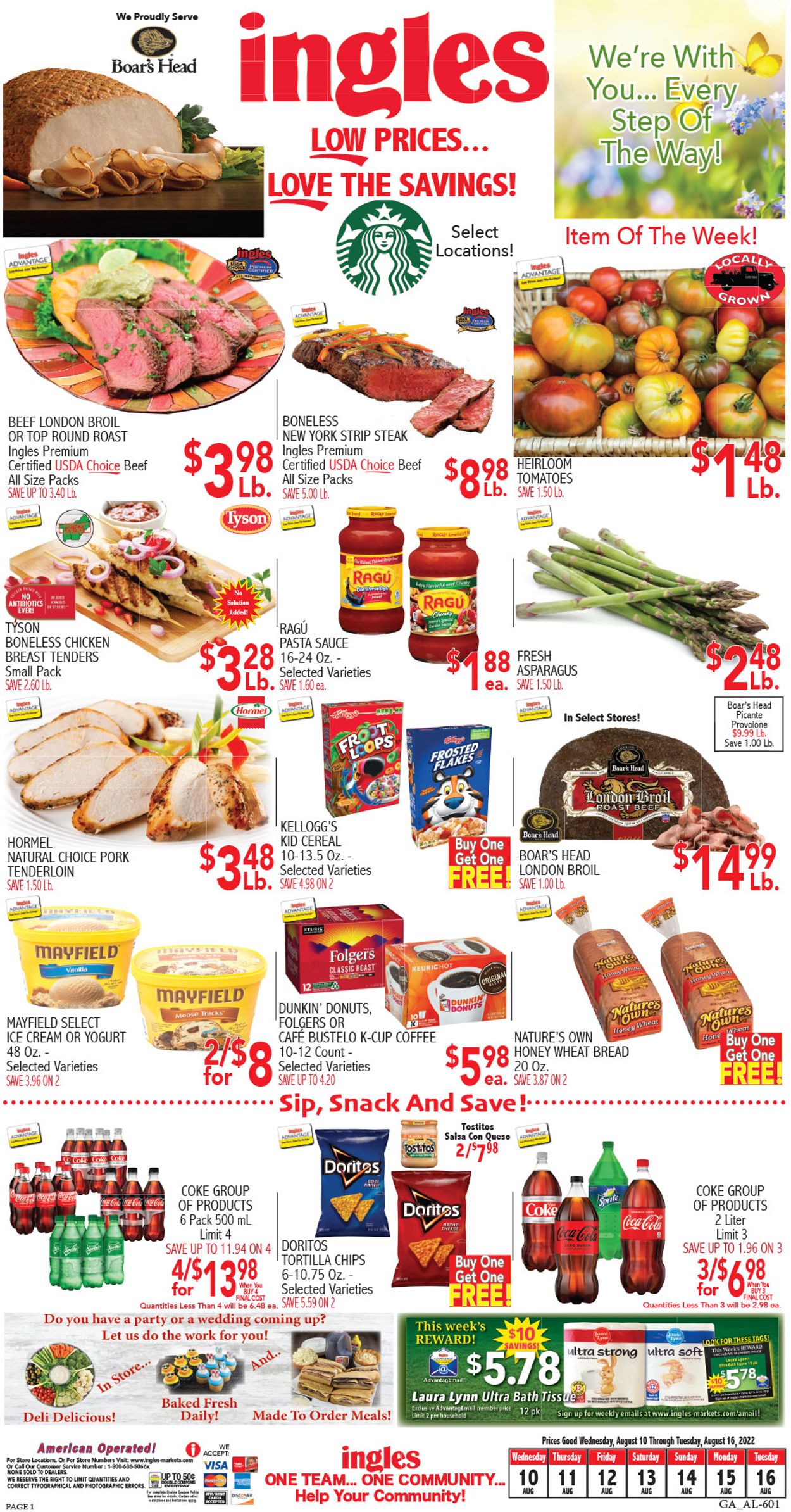Ingles Ad from 08/10/2022