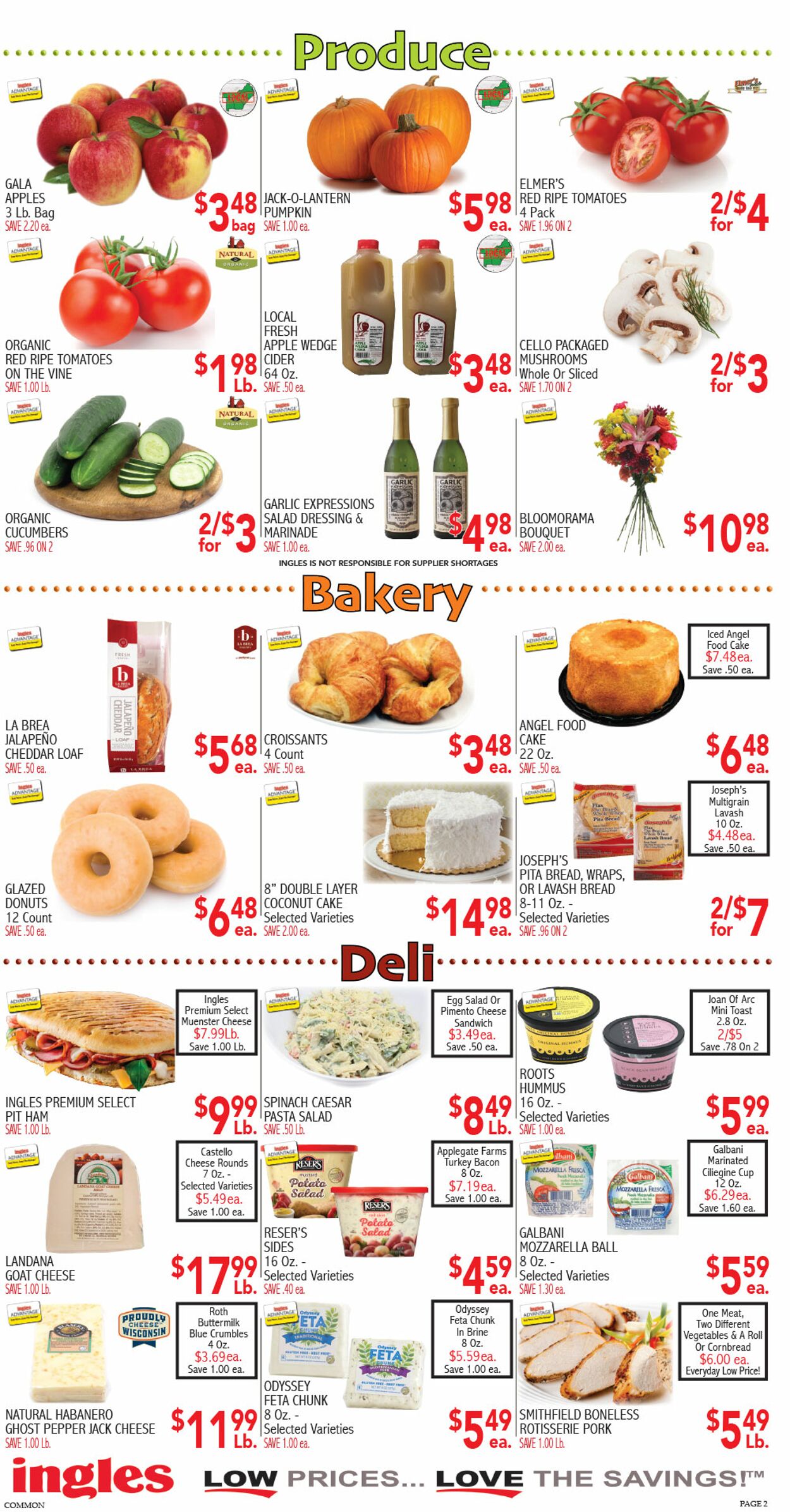 Ingles Ad from 09/14/2022