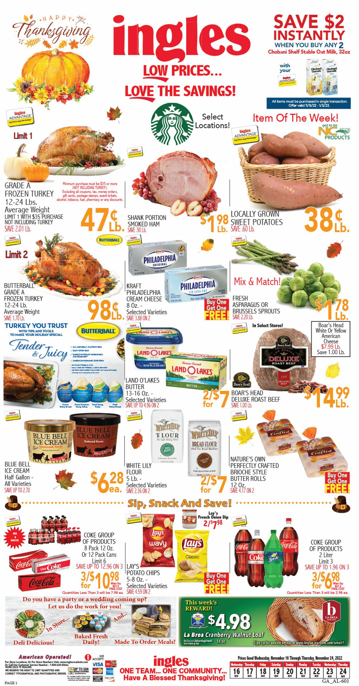 Ingles Ad from 11/16/2022