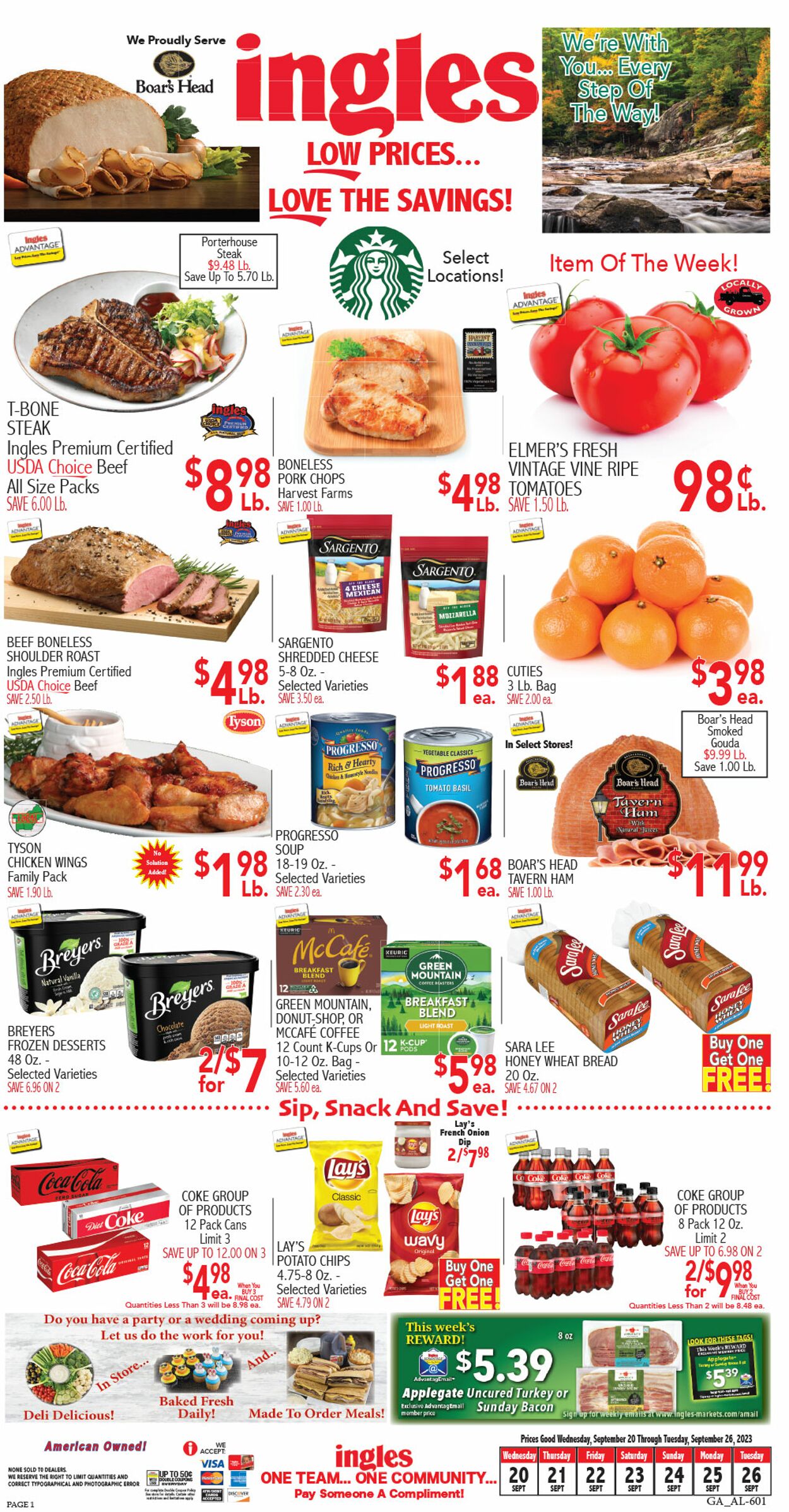 Ingles Ad from 09/20/2023