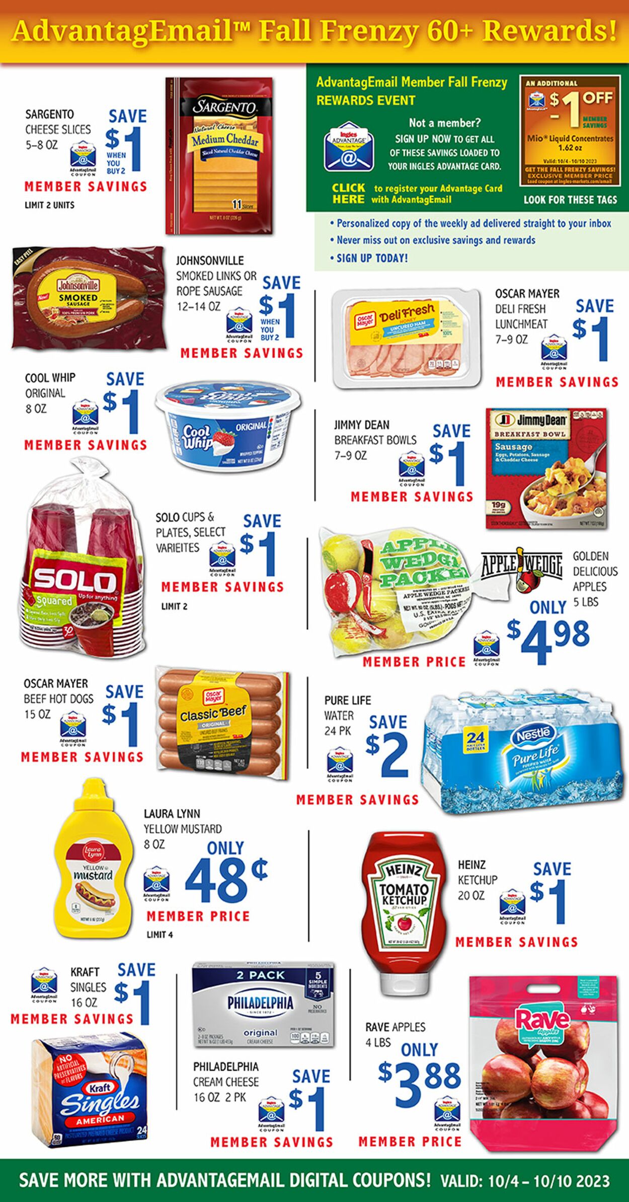 Ingles Ad from 10/04/2023