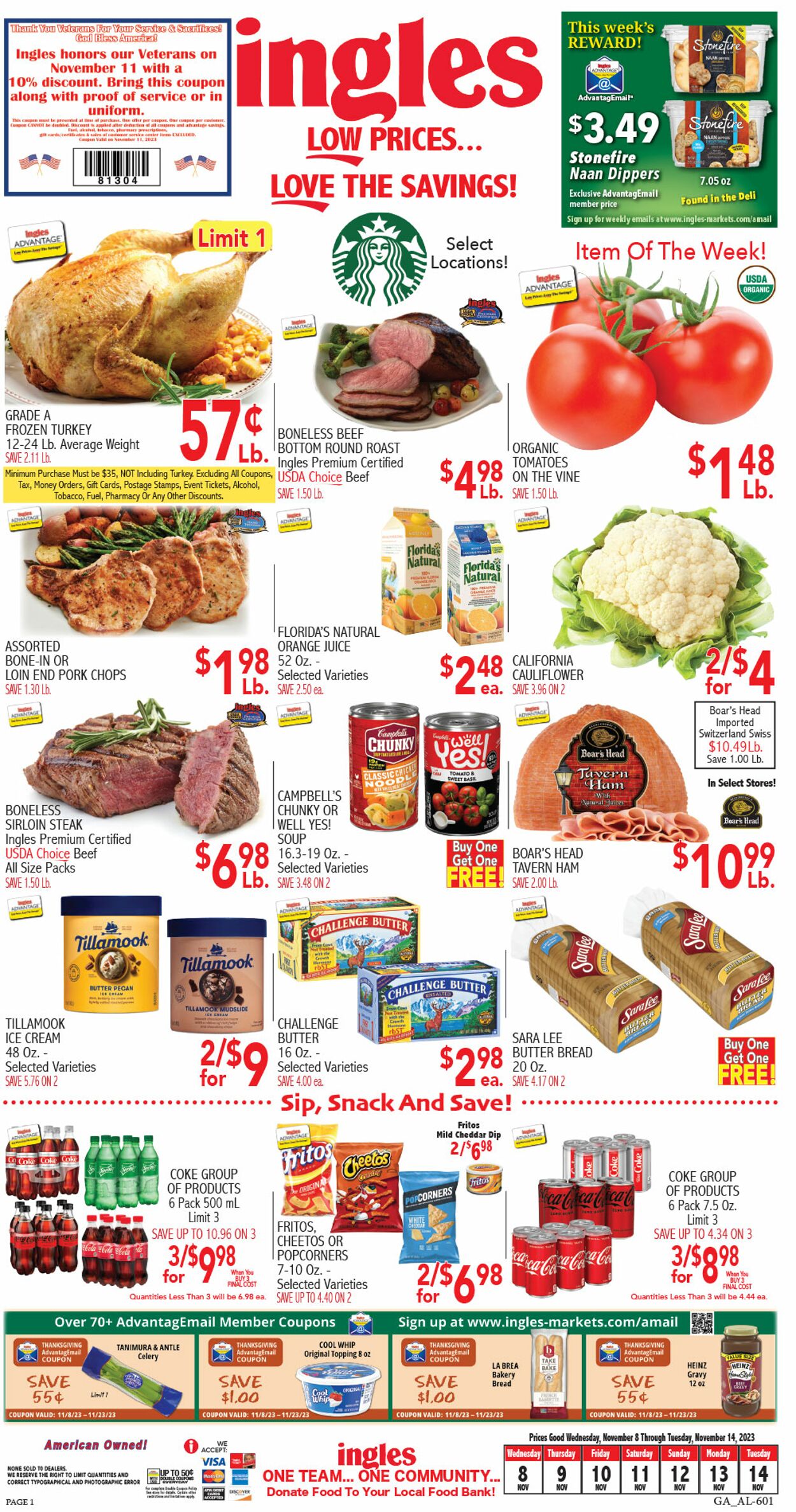 Ingles Ad from 11/08/2023