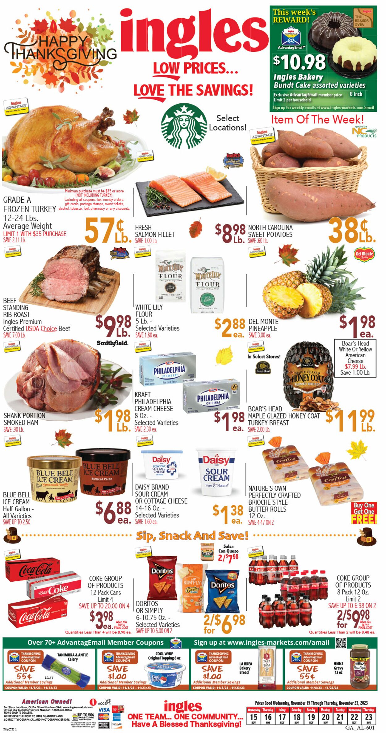 Ingles Ad from 11/15/2023