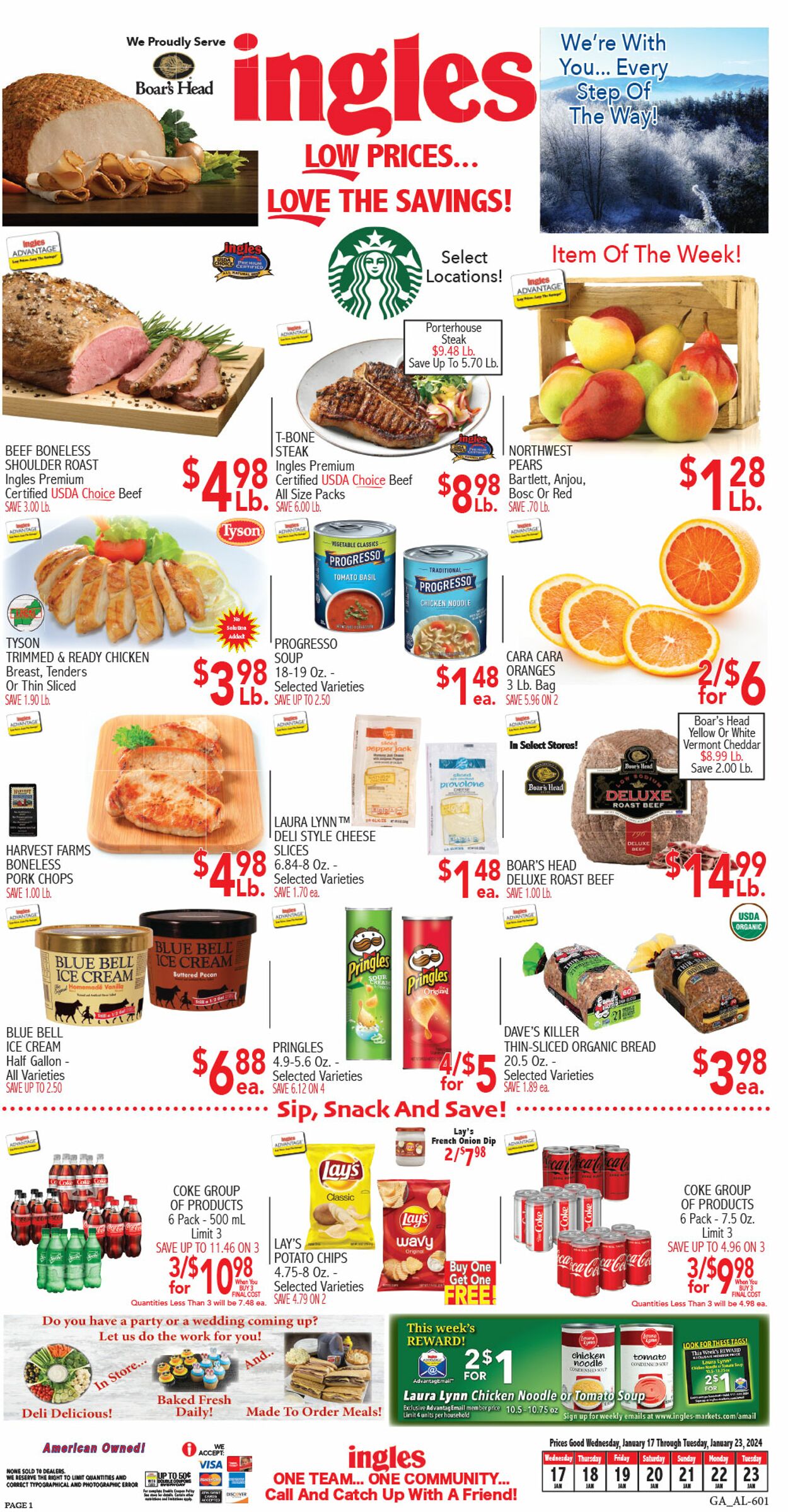Ingles Ad from 01/17/2024