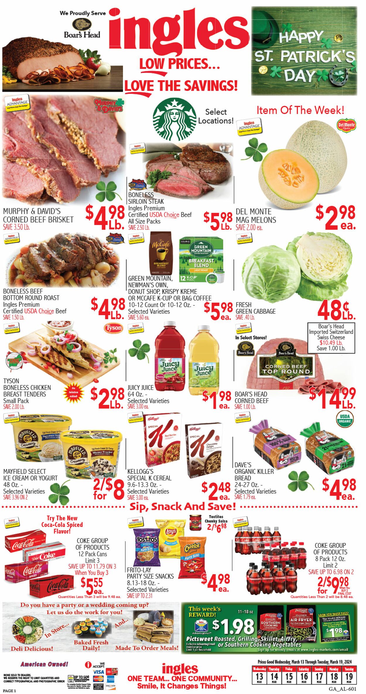 Ingles Ad from 03/13/2024