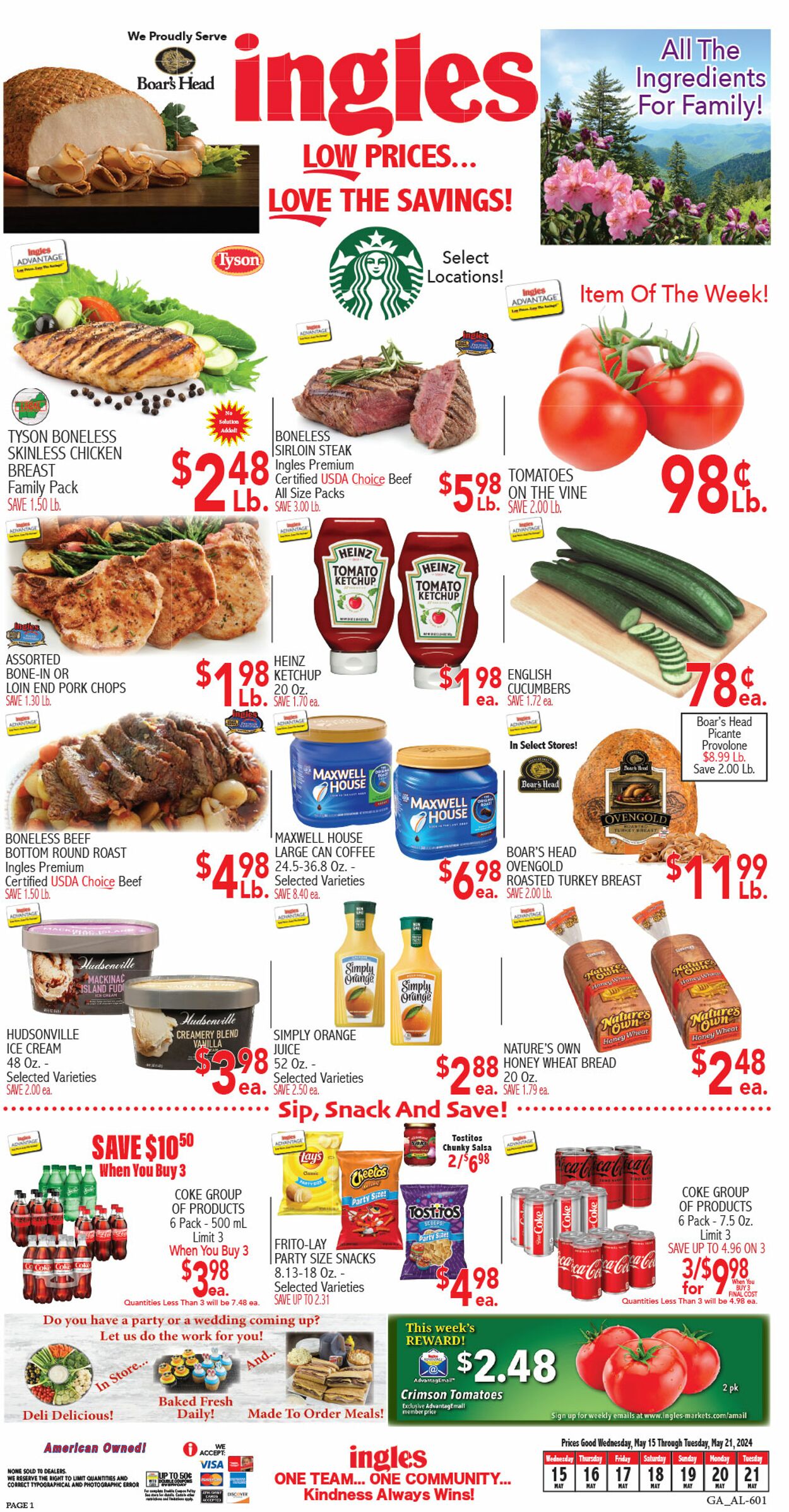 Ingles Ad from 05/15/2024