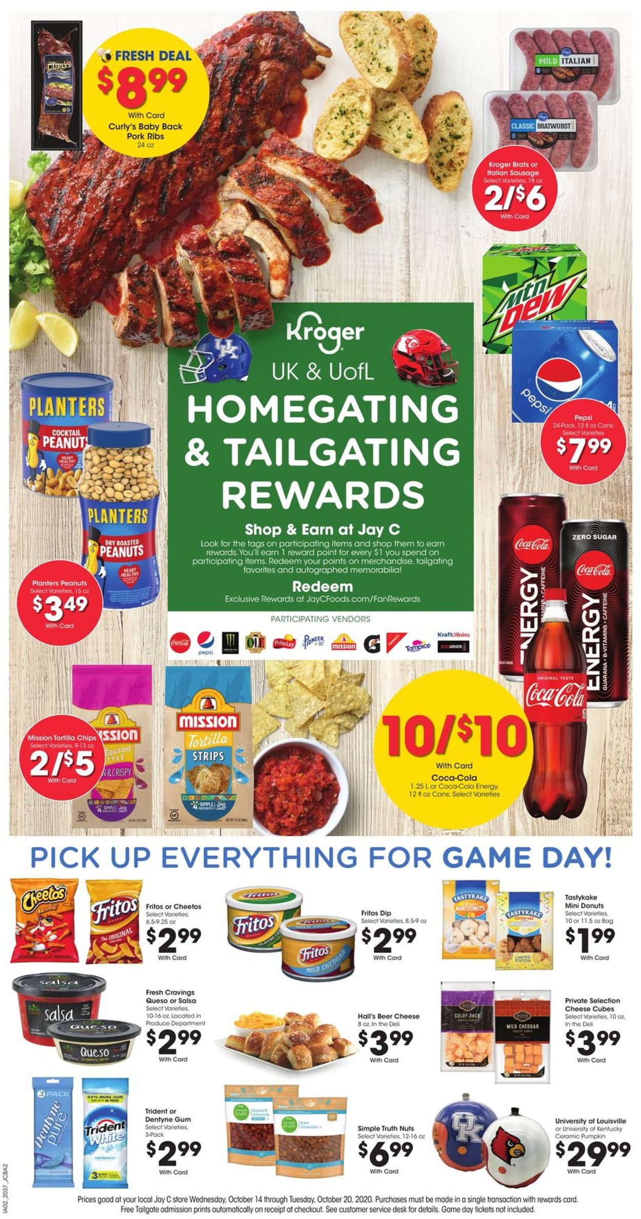 Jay C Food Stores Ad from 10/14/2020