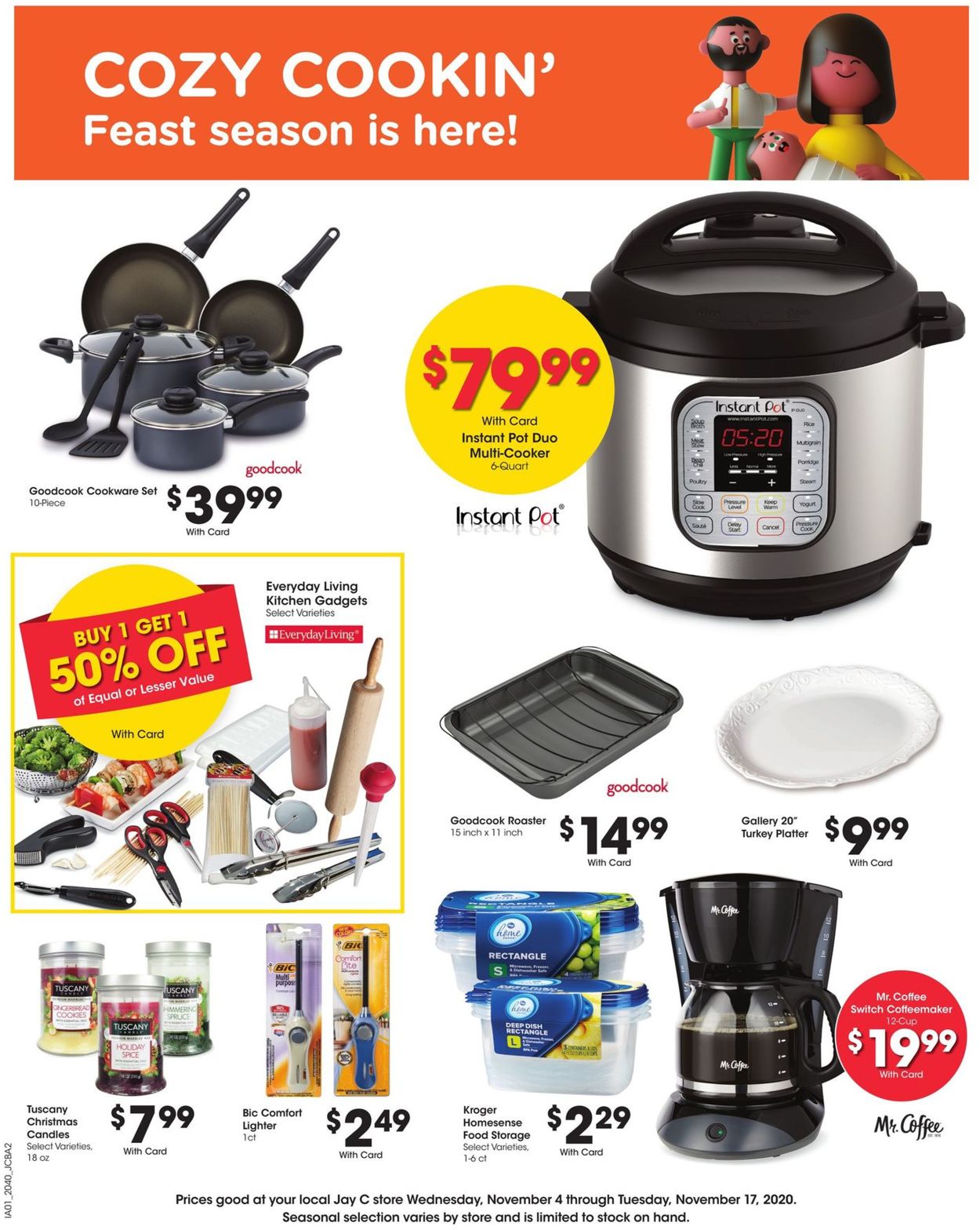 Jay C Food Stores Ad from 11/11/2020