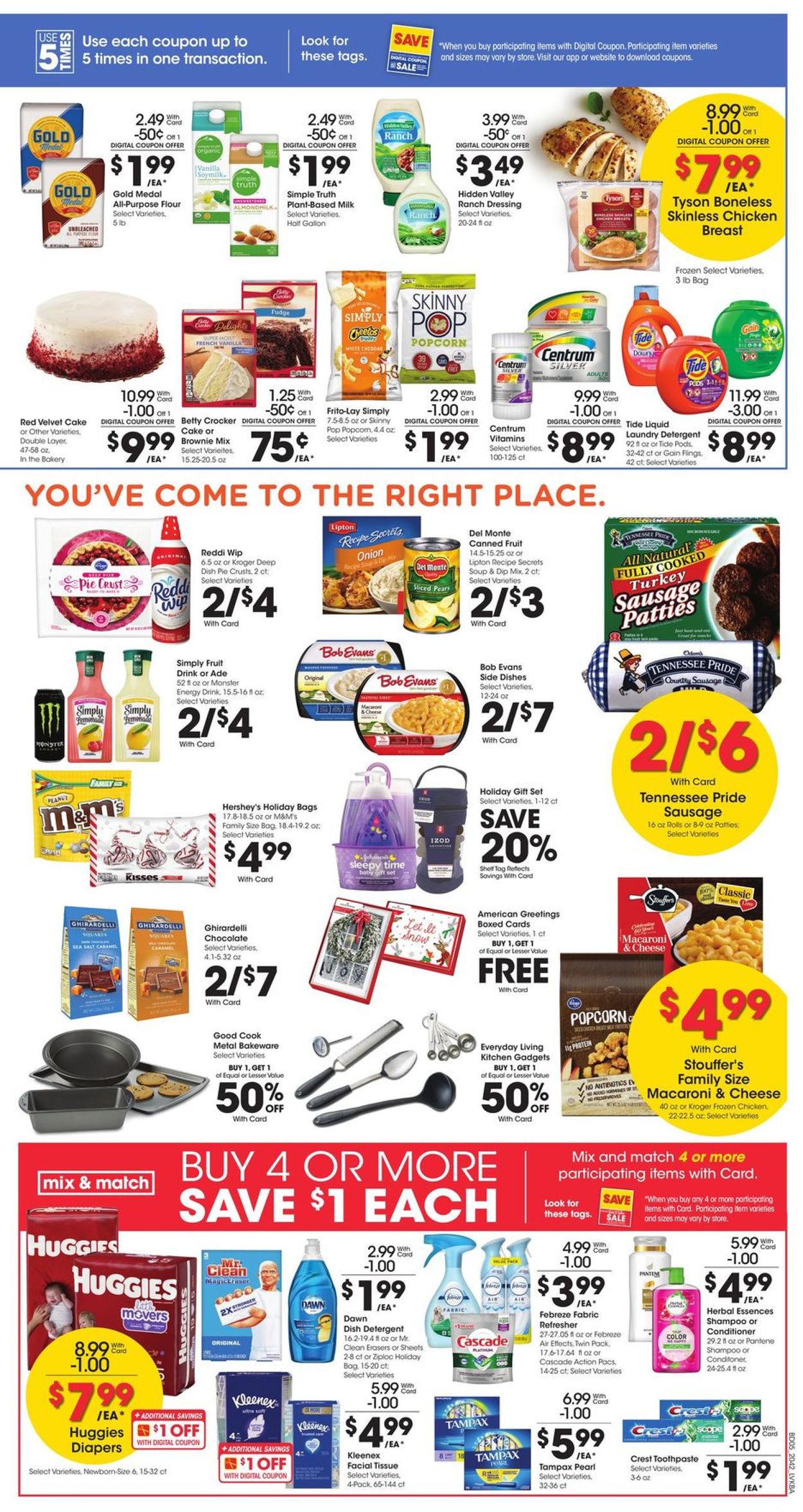 Jay C Food Stores Ad from 11/18/2020