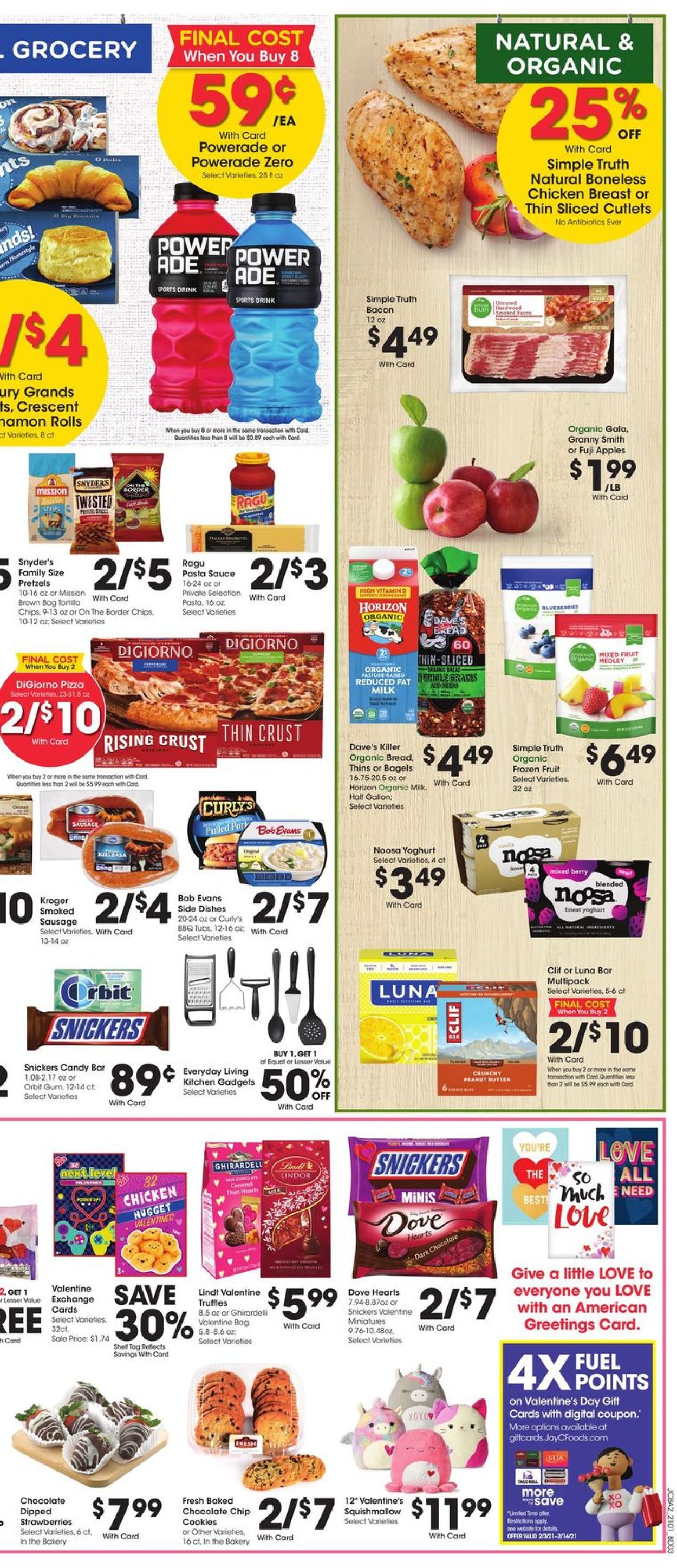 Jay C Food Stores Ad from 02/03/2021