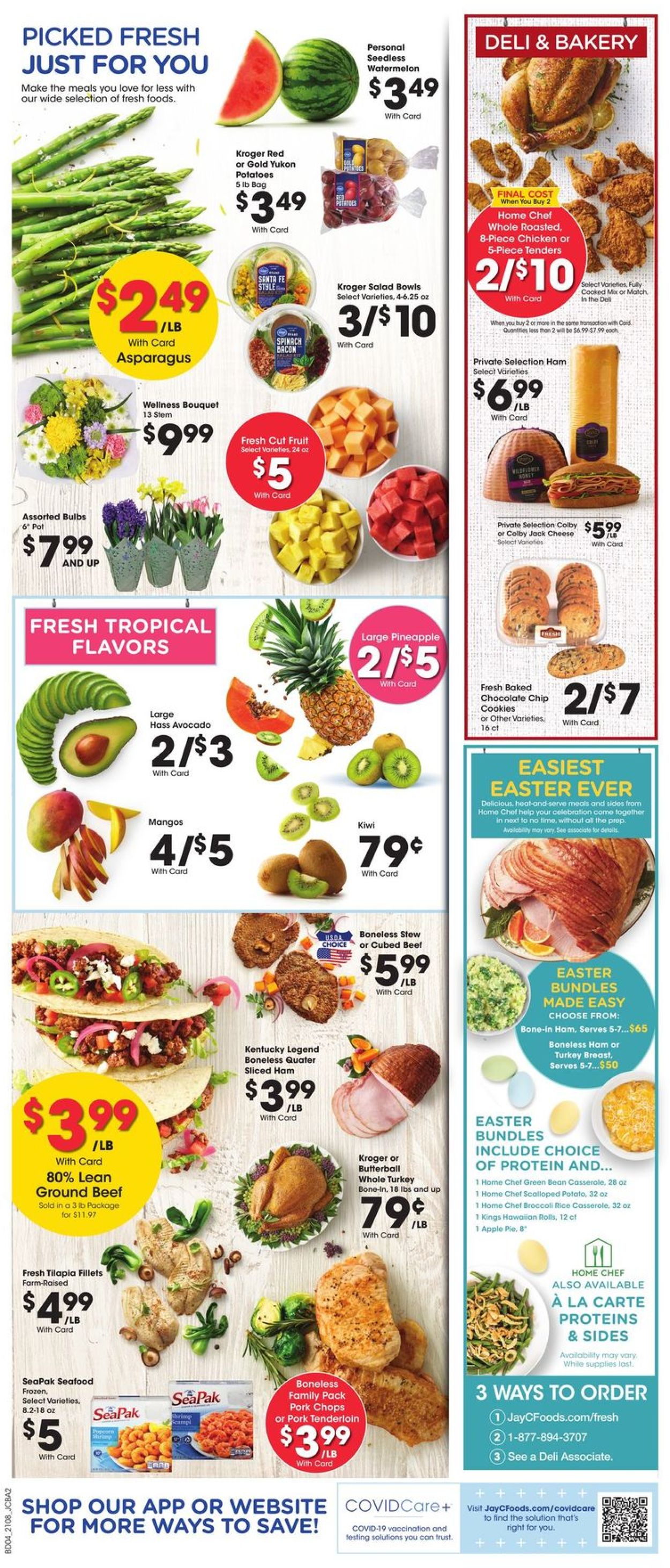 Jay C Food Stores Ad from 03/24/2021