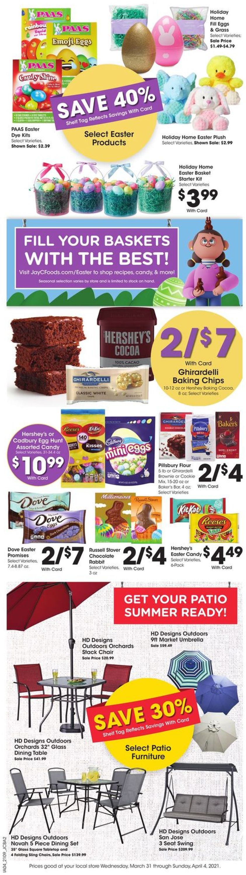 Jay C Food Stores Ad from 03/31/2021