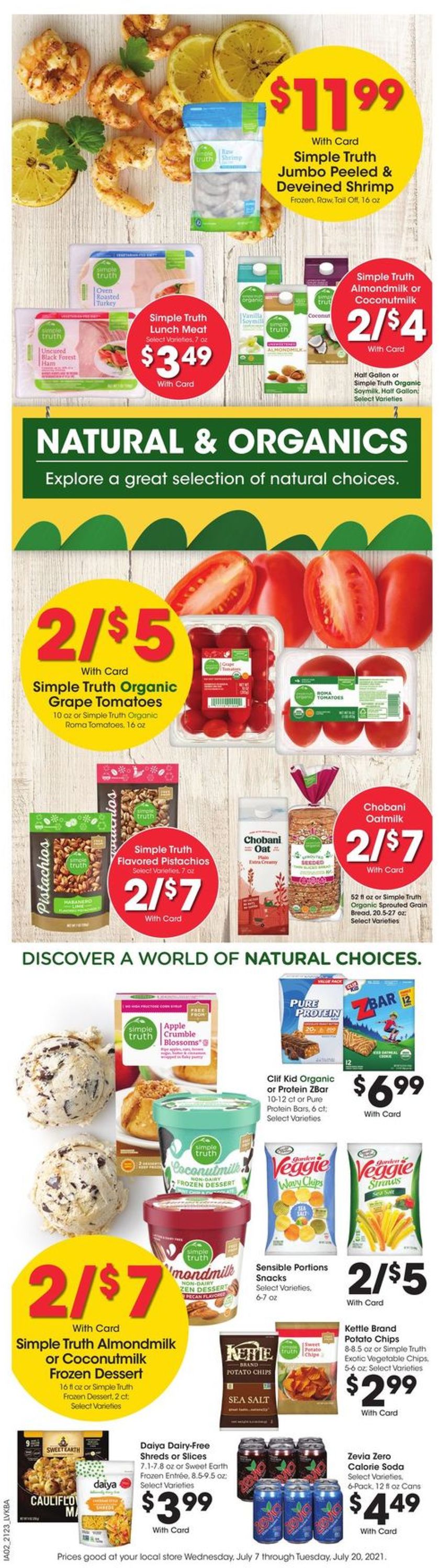 Jay C Food Stores Ad from 07/07/2021