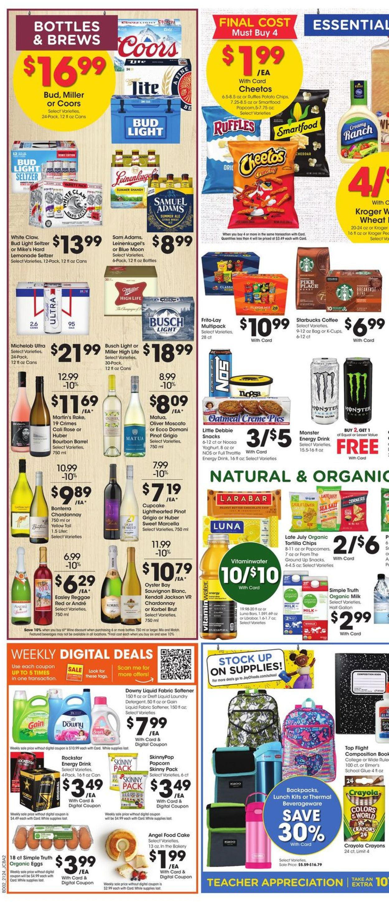 Jay C Food Stores Ad from 07/14/2021