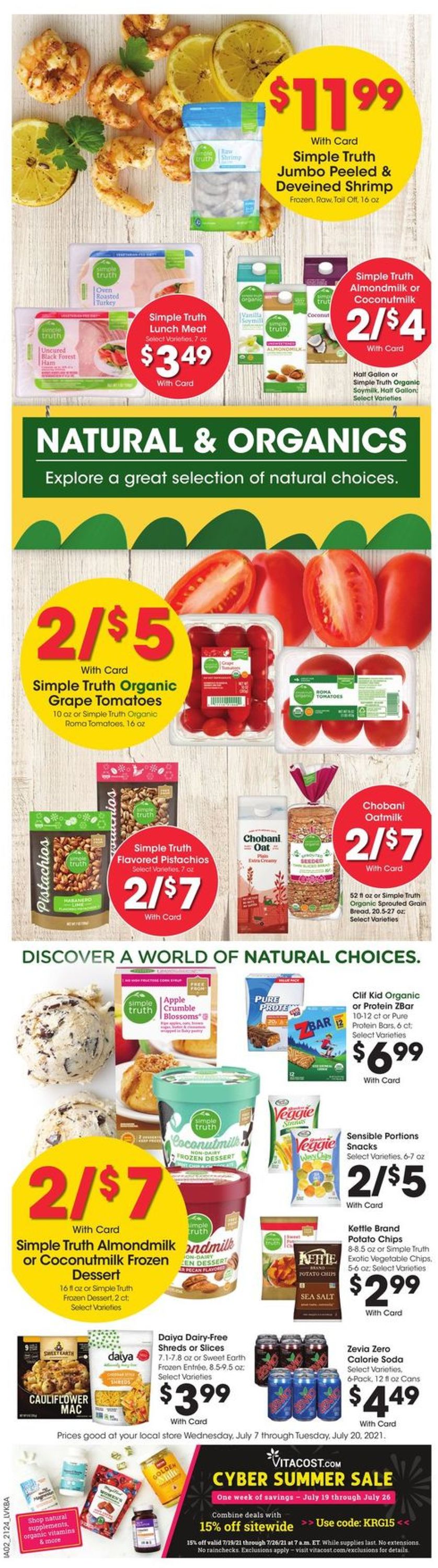 Jay C Food Stores Ad from 07/14/2021