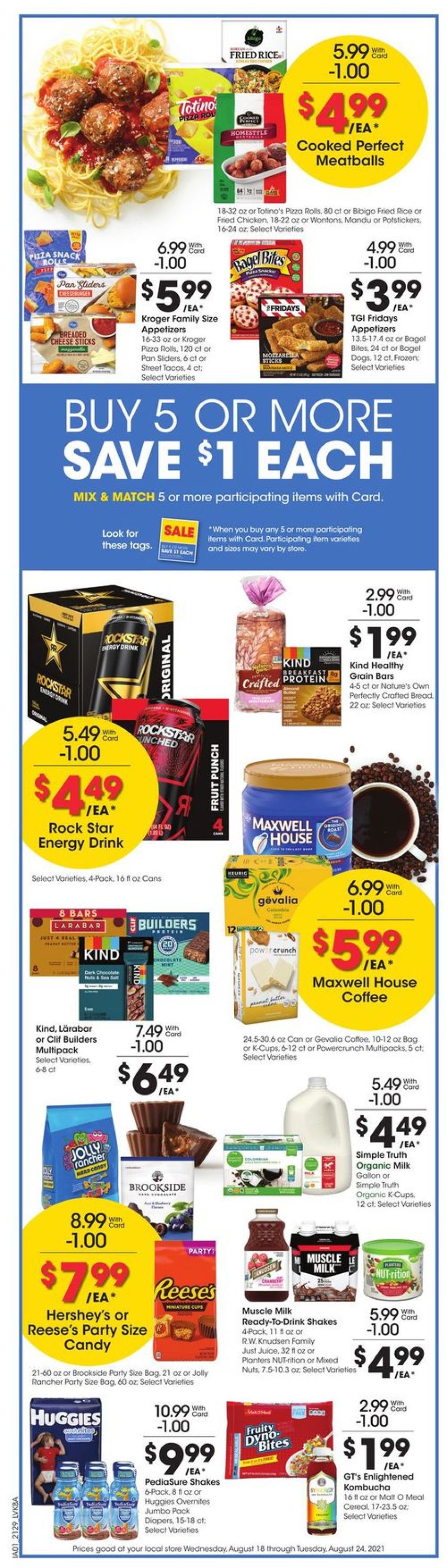 Jay C Food Stores Ad from 08/18/2021