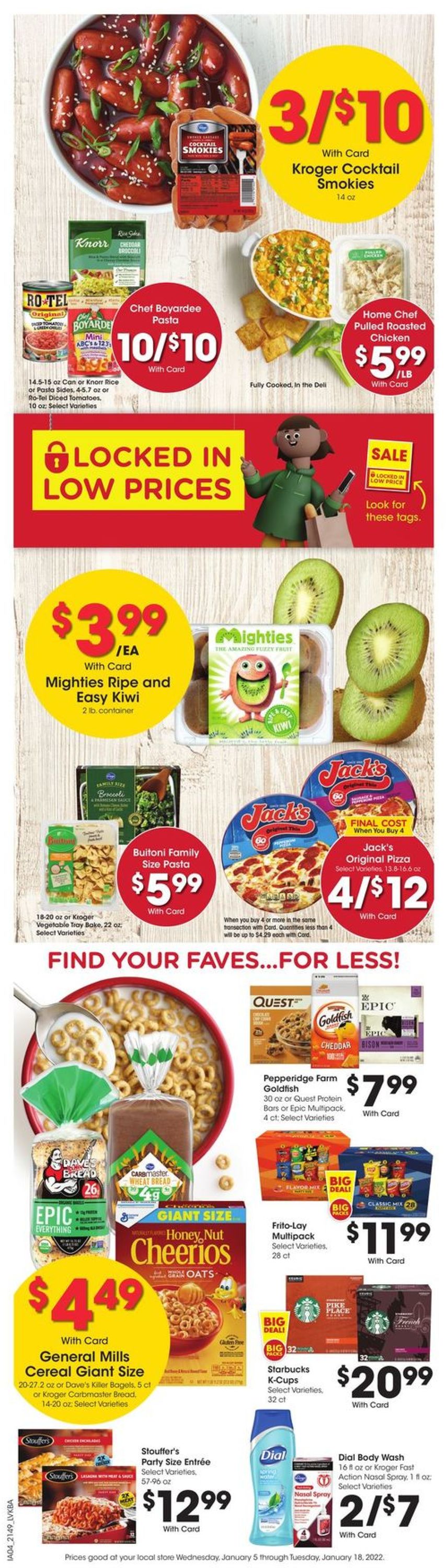Jay C Food Stores Ad from 01/05/2022