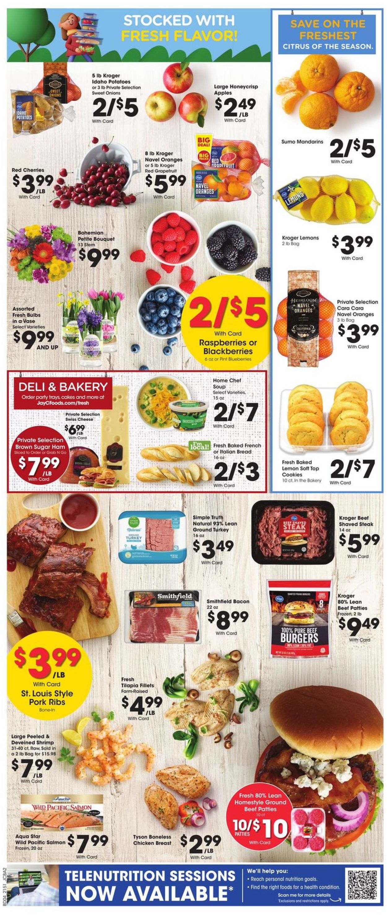 Jay C Food Stores Ad from 01/19/2022