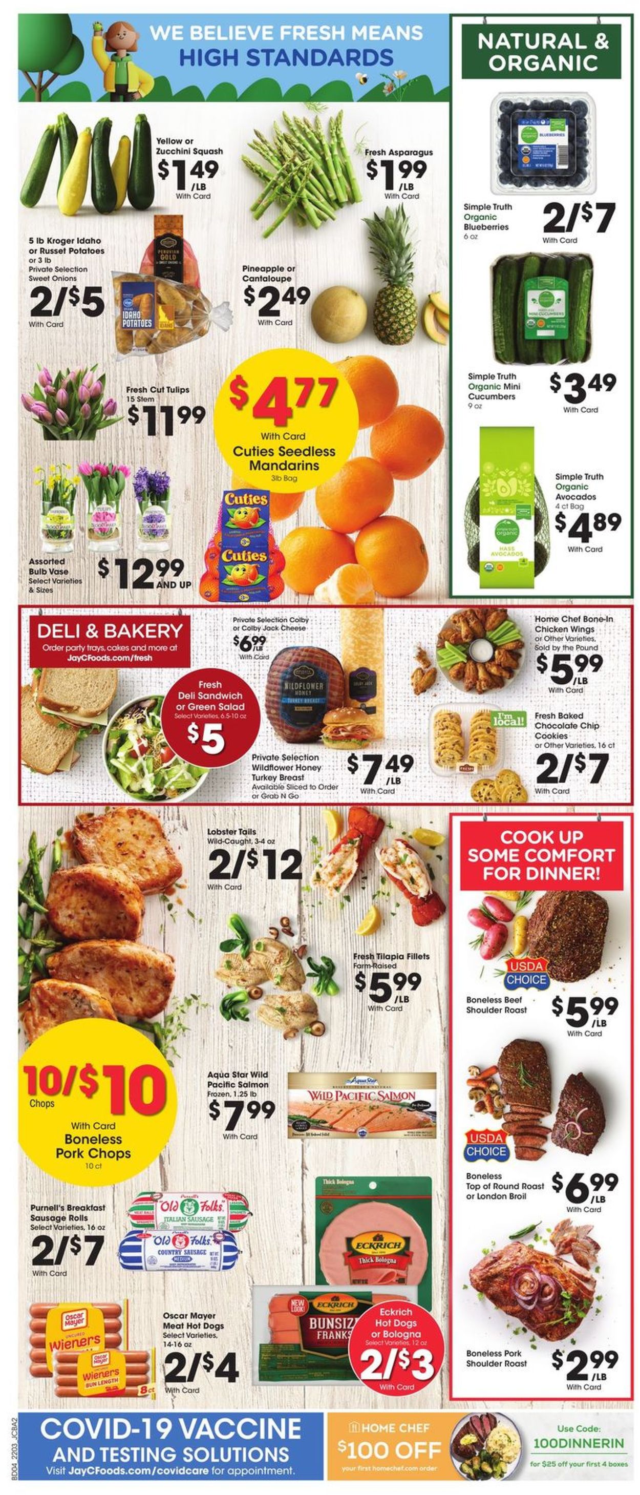 Jay C Food Stores Ad from 02/16/2022
