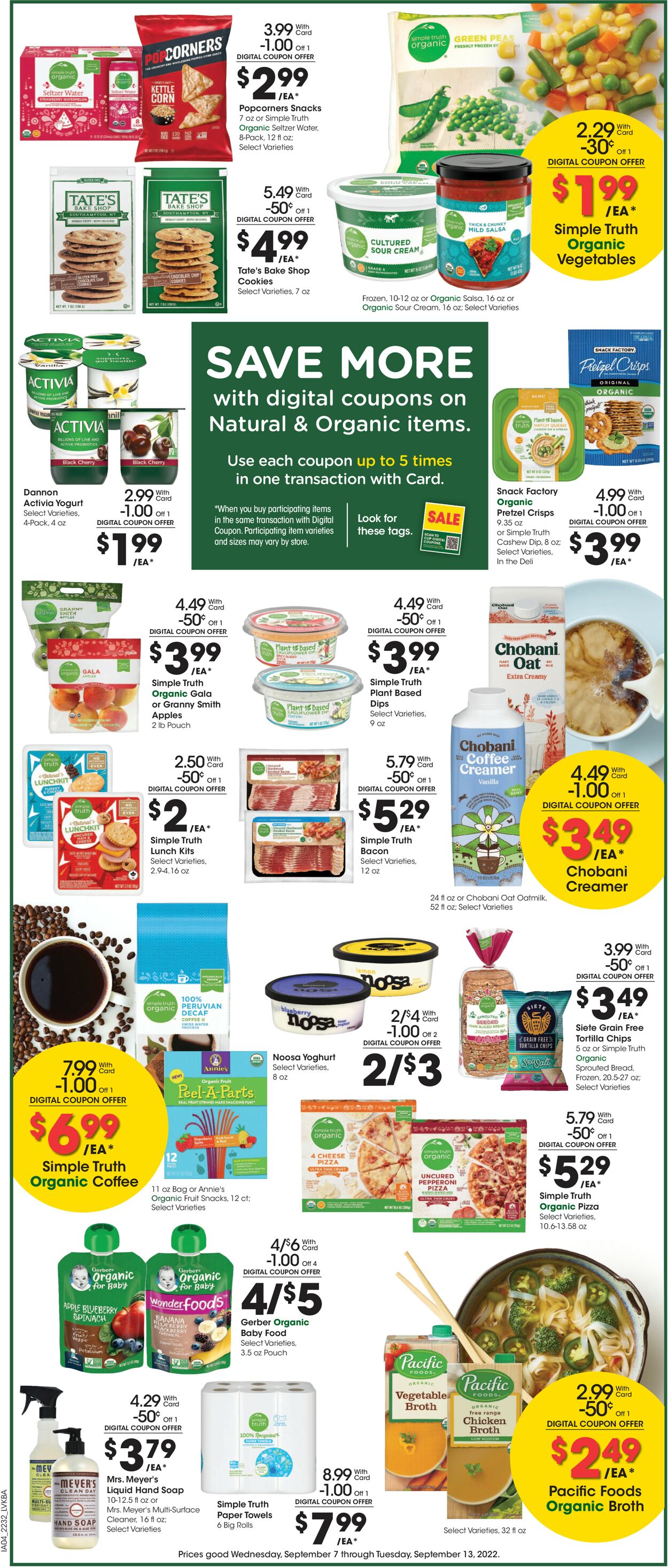 Jay C Food Stores Ad from 09/07/2022