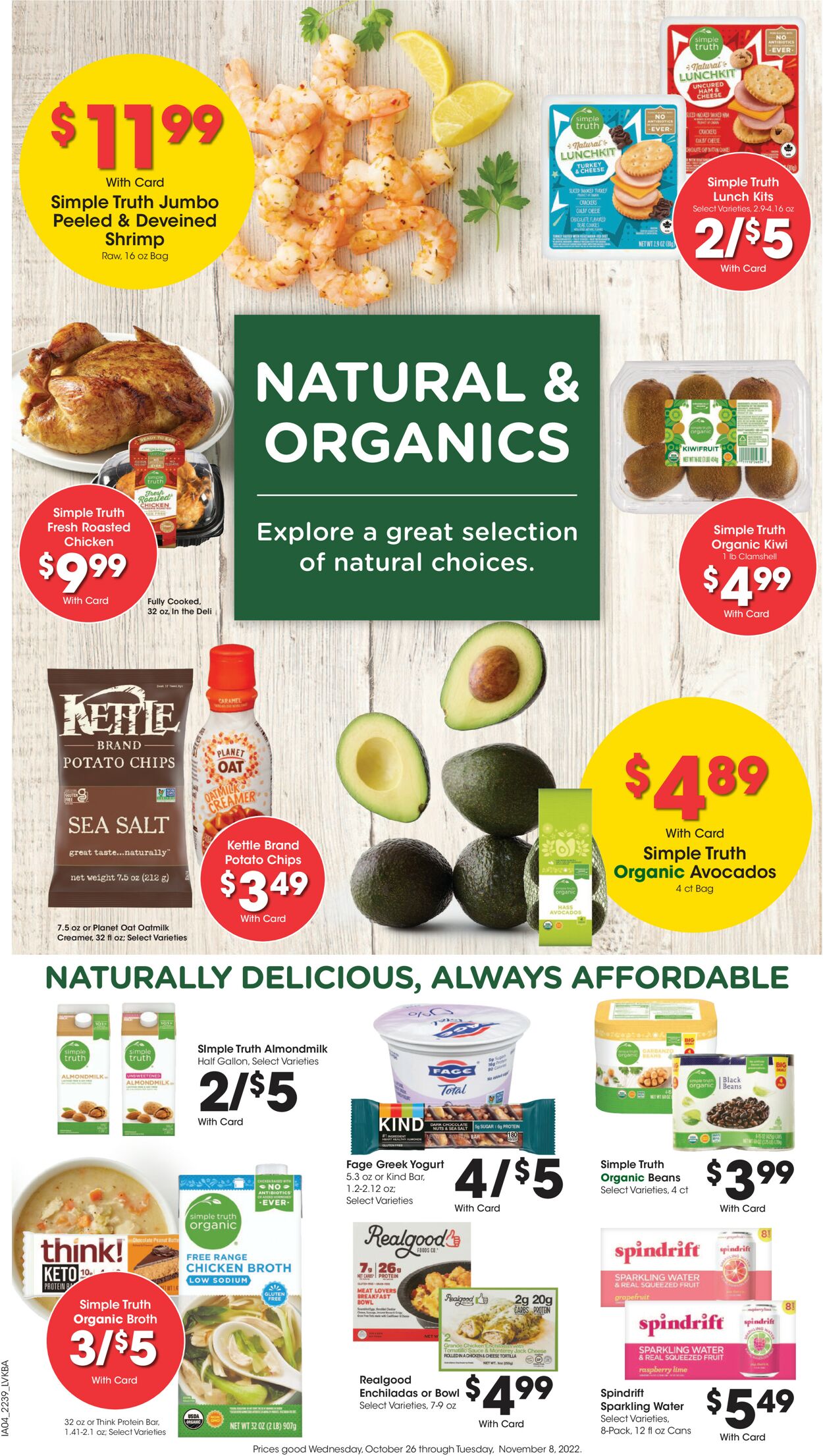 Jay C Food Stores Ad from 10/26/2022