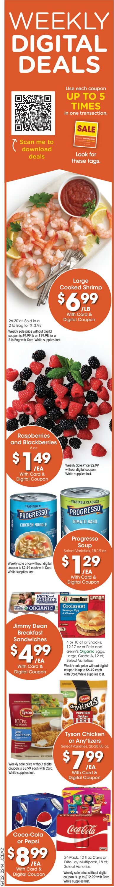 Jay C Food Stores Ad from 11/30/2022