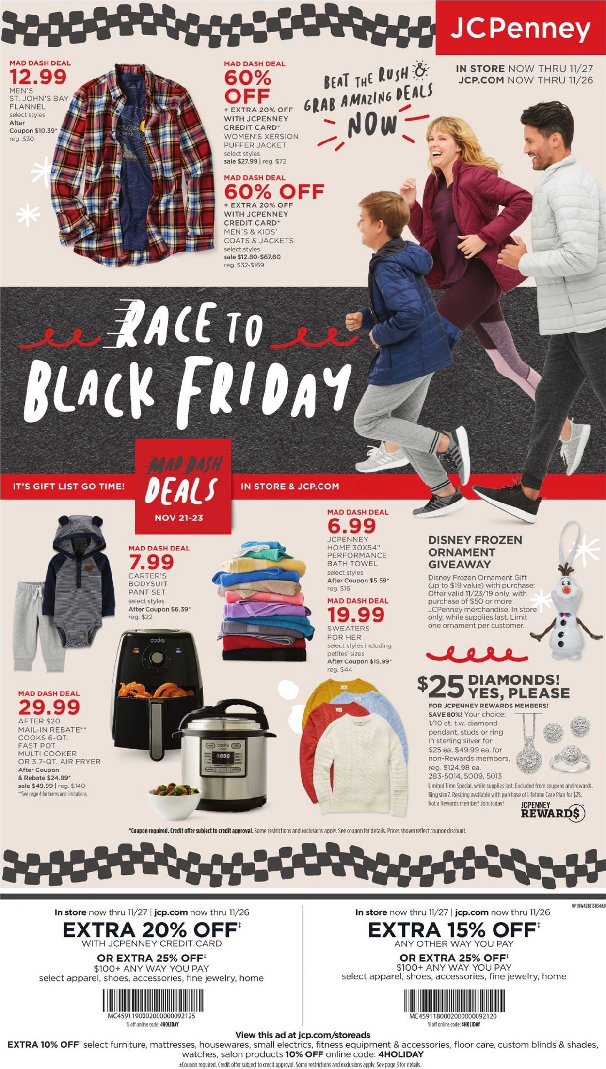 JCPenney Ad from 11/21/2019