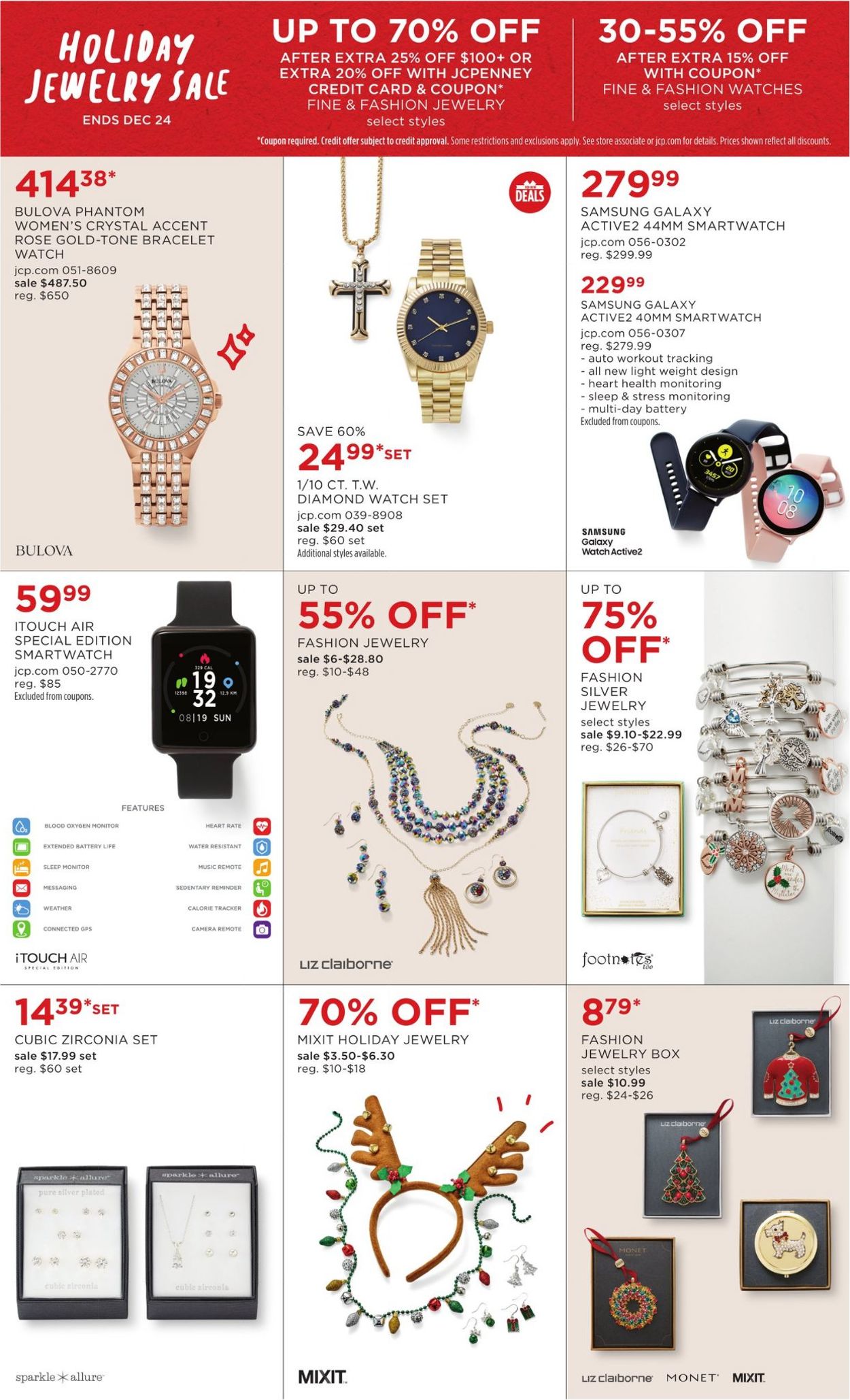 JCPenney Ad from 12/16/2019
