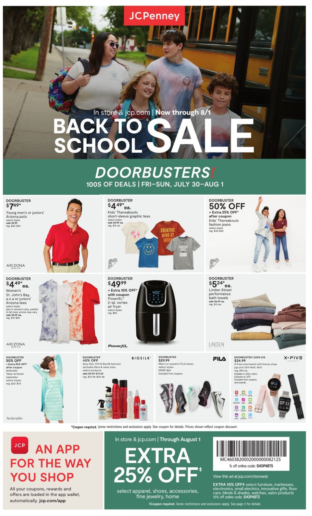 JCPenney Ad from 07/29/2021