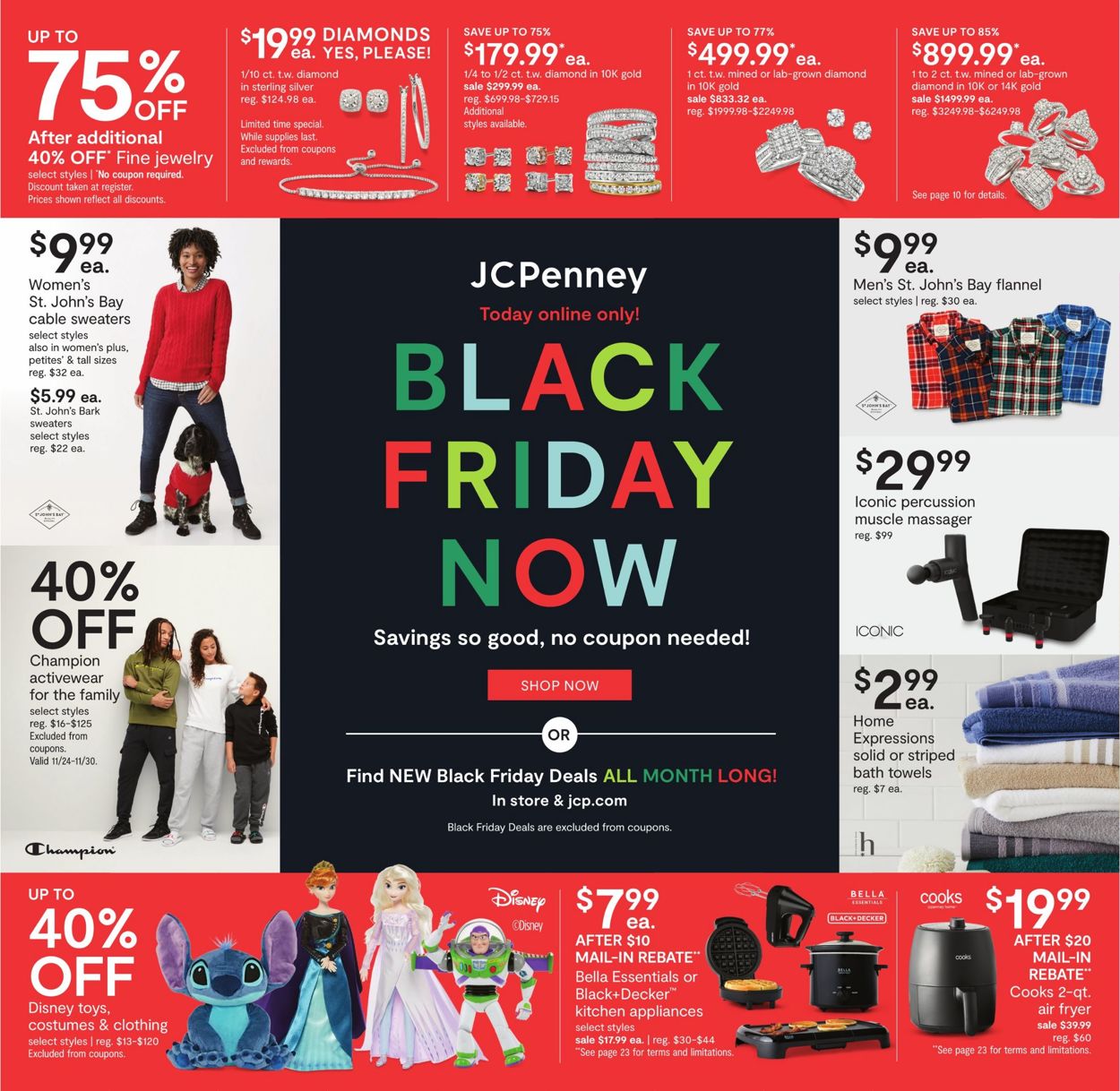 JCPenney Ad from 11/19/2021