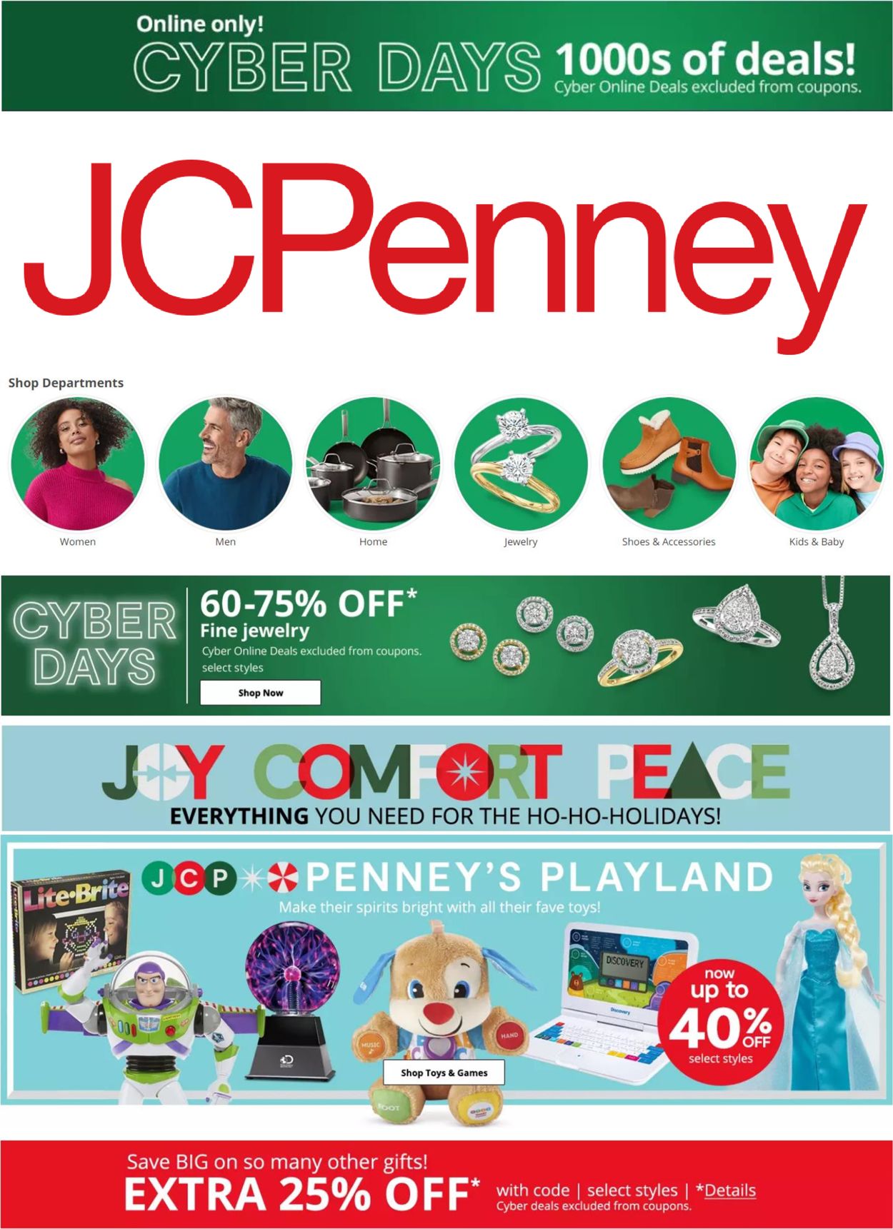 JCPenney Ad from 11/29/2021