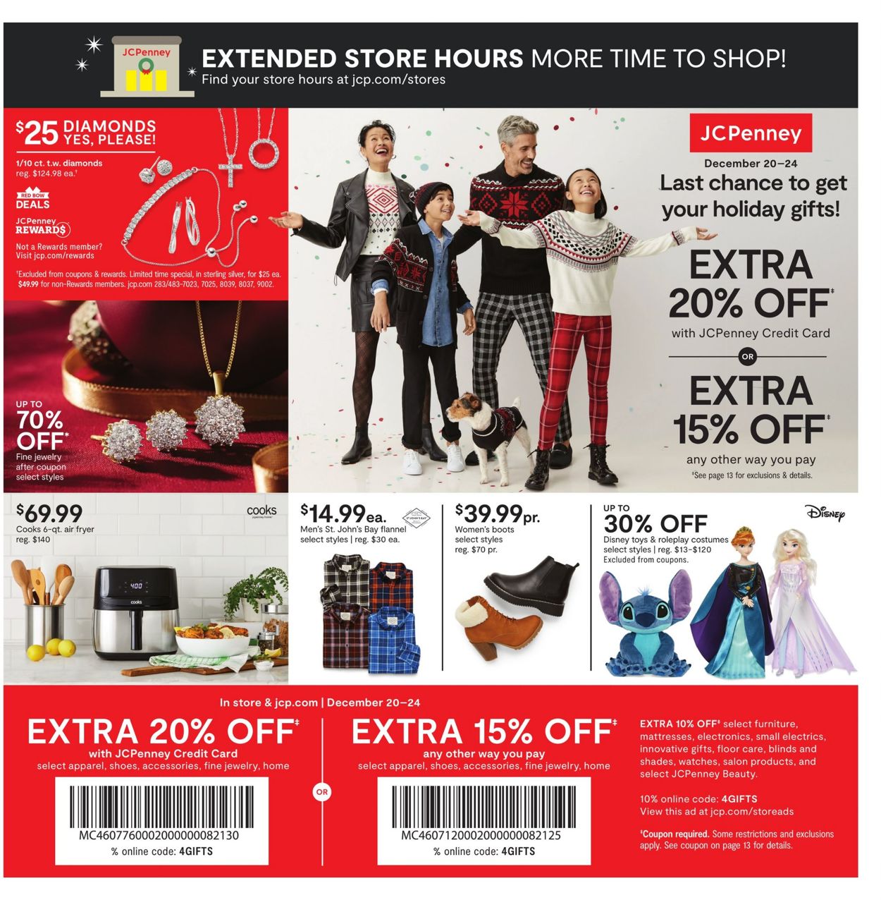 JCPenney Ad from 12/20/2021